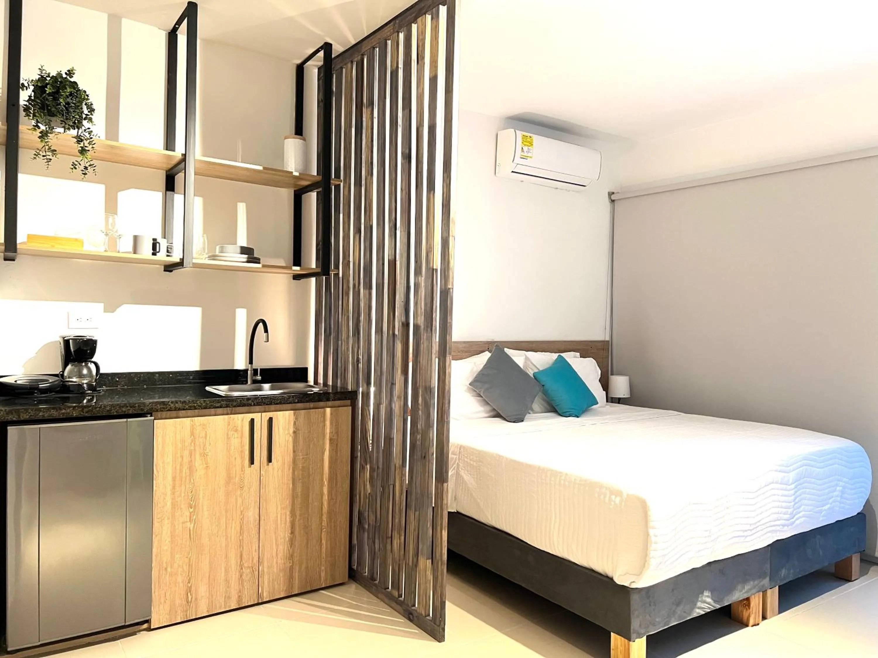 Bed in HOTEL 9.5 SAN FERNANDO