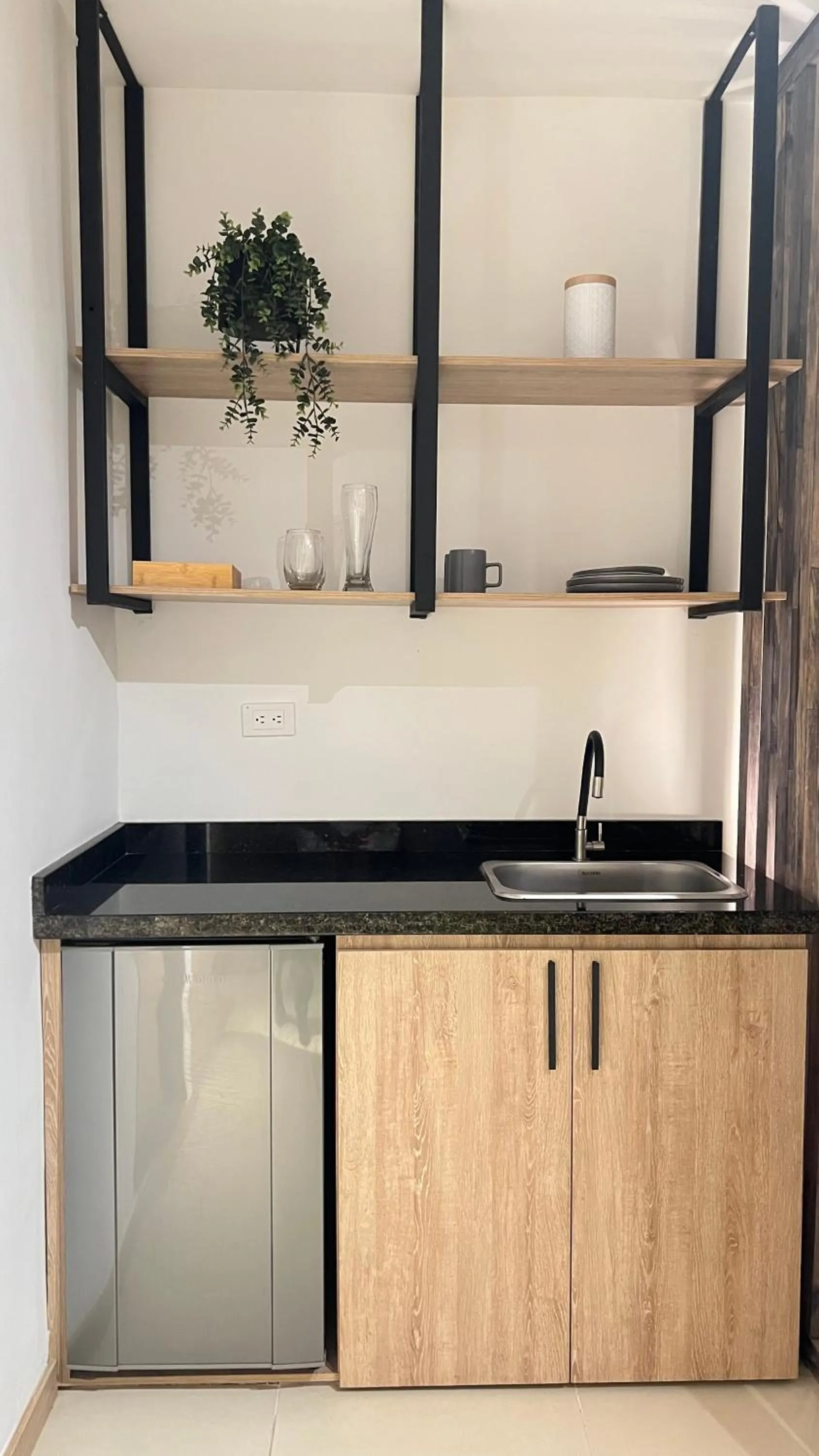 Kitchen or kitchenette in HOTEL 9.5 SAN FERNANDO