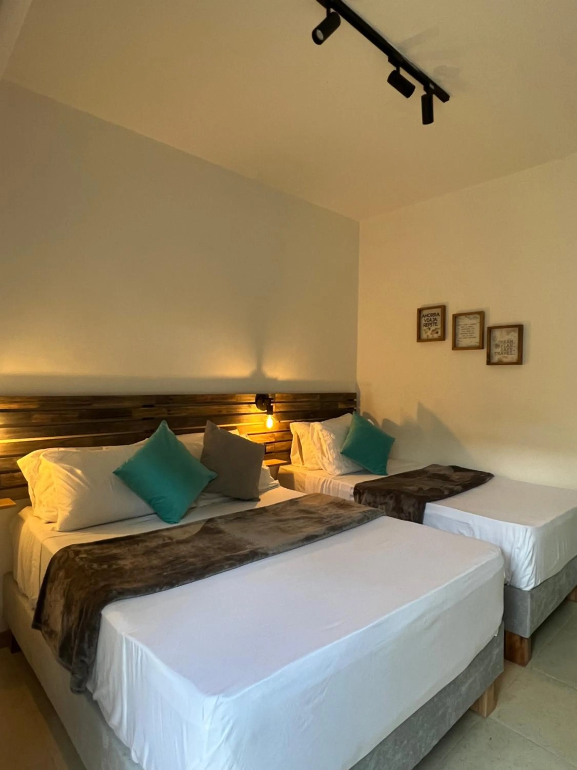 Bed in HOTEL 9.5 SAN FERNANDO