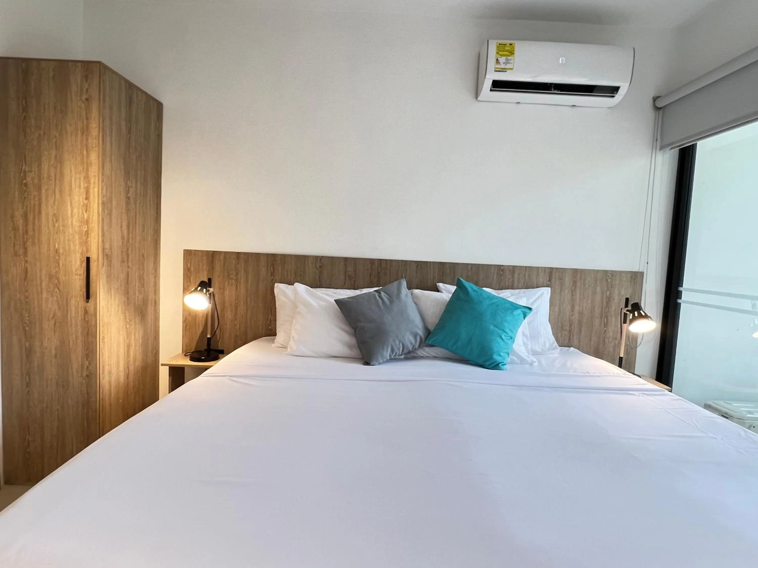 Bed in HOTEL 9.5 SAN FERNANDO