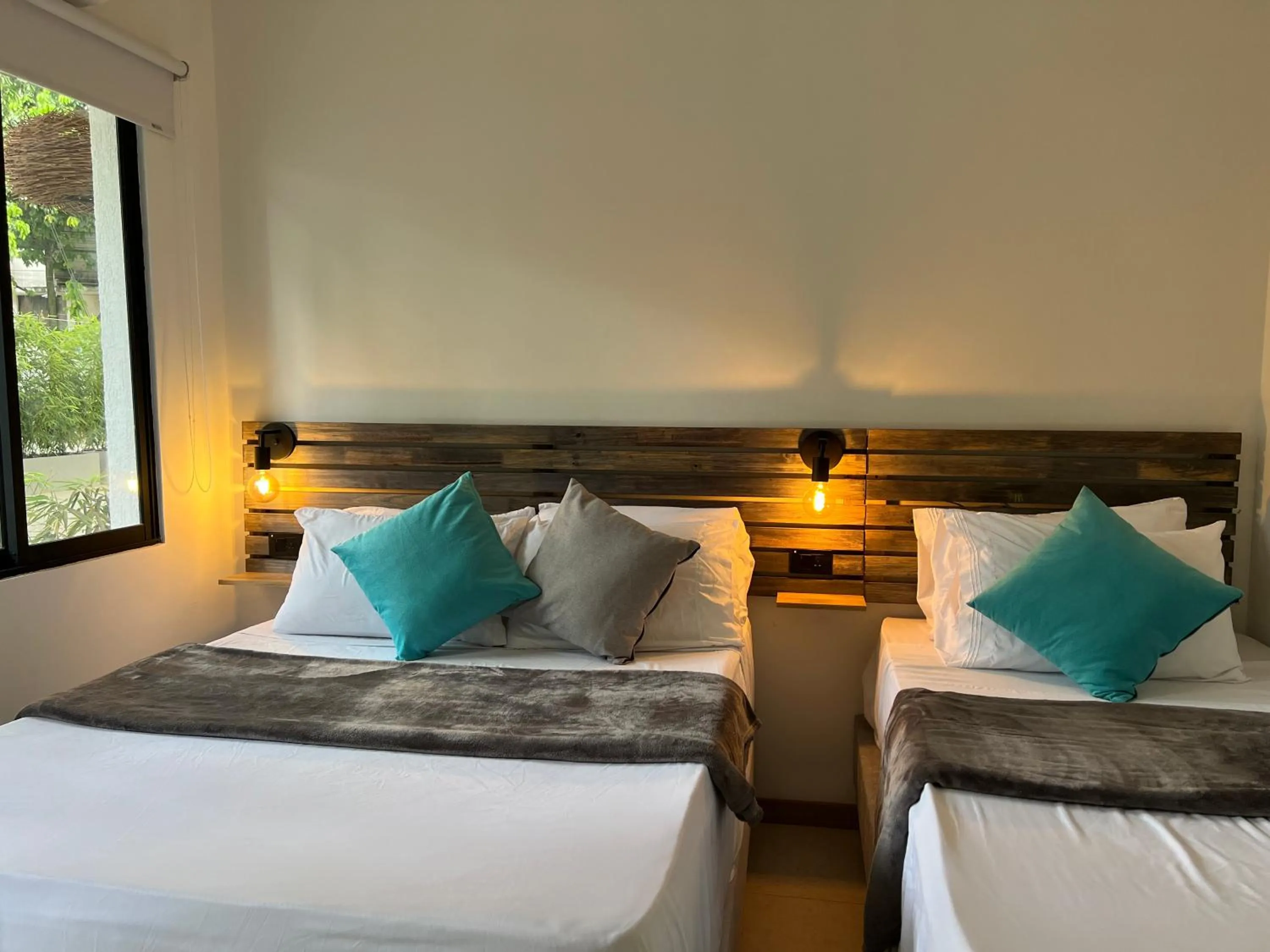 Bed in HOTEL 9.5 SAN FERNANDO