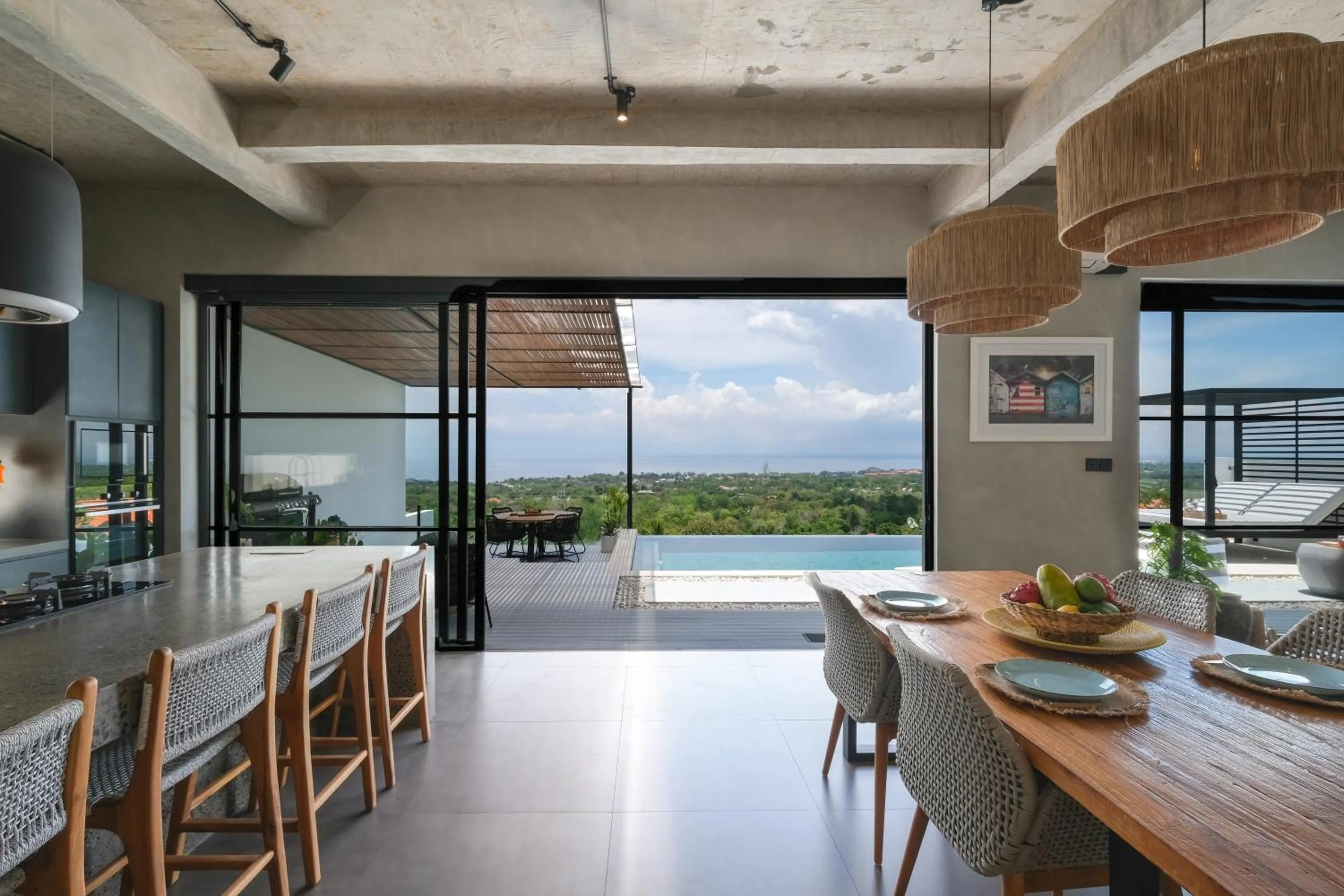 Dining area in Makai Uluwatu