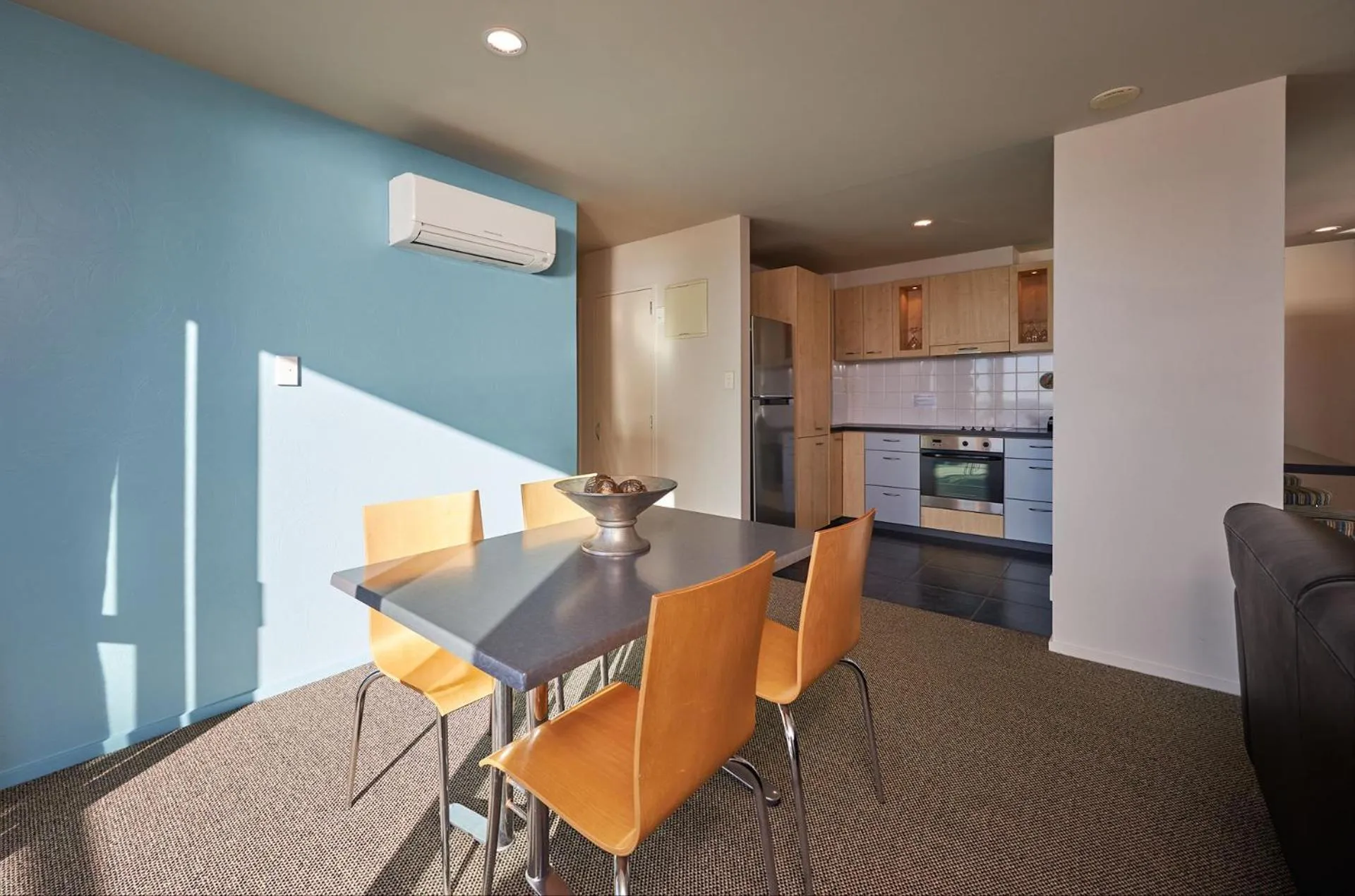 Seating area in Waves on the Esplanade