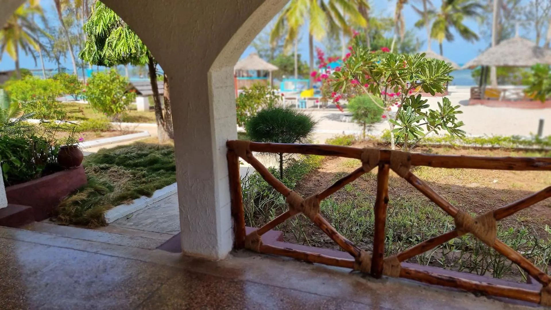 Balcony/Terrace in F-Zeen Boutique Hotel Zanzibar