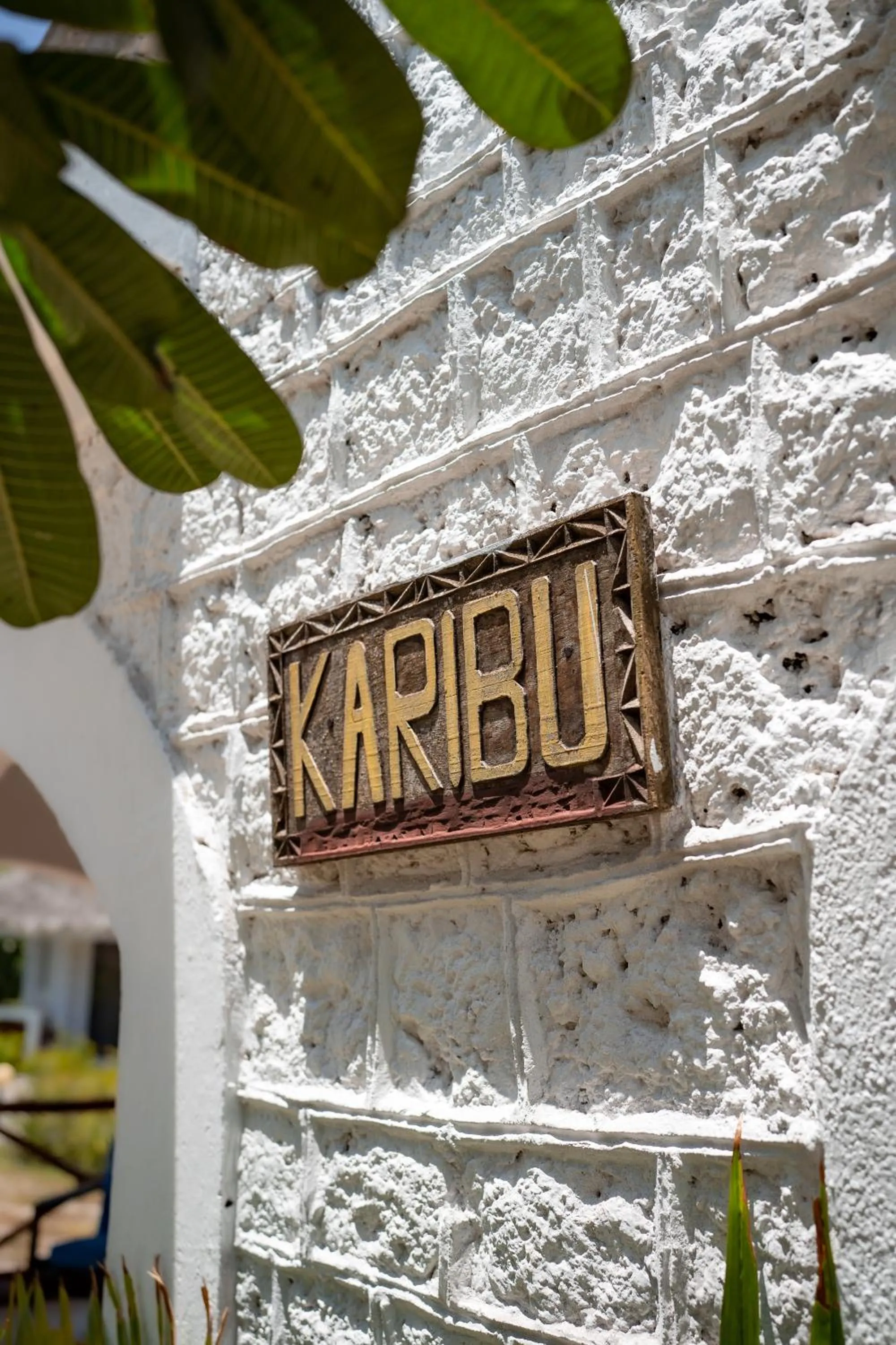 Decorative detail in F-Zeen Boutique Hotel Zanzibar