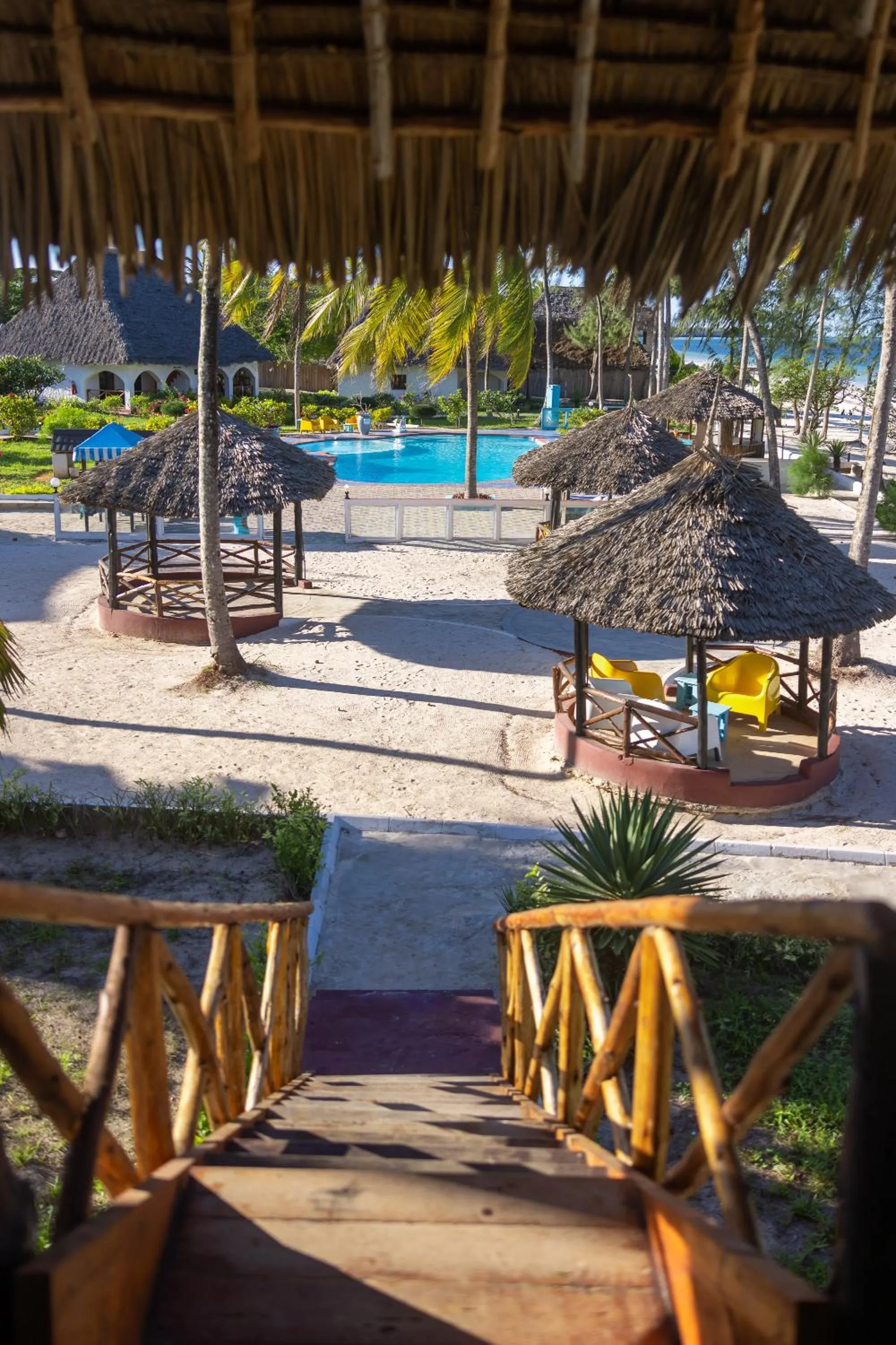 Patio in F-Zeen Boutique Hotel Zanzibar