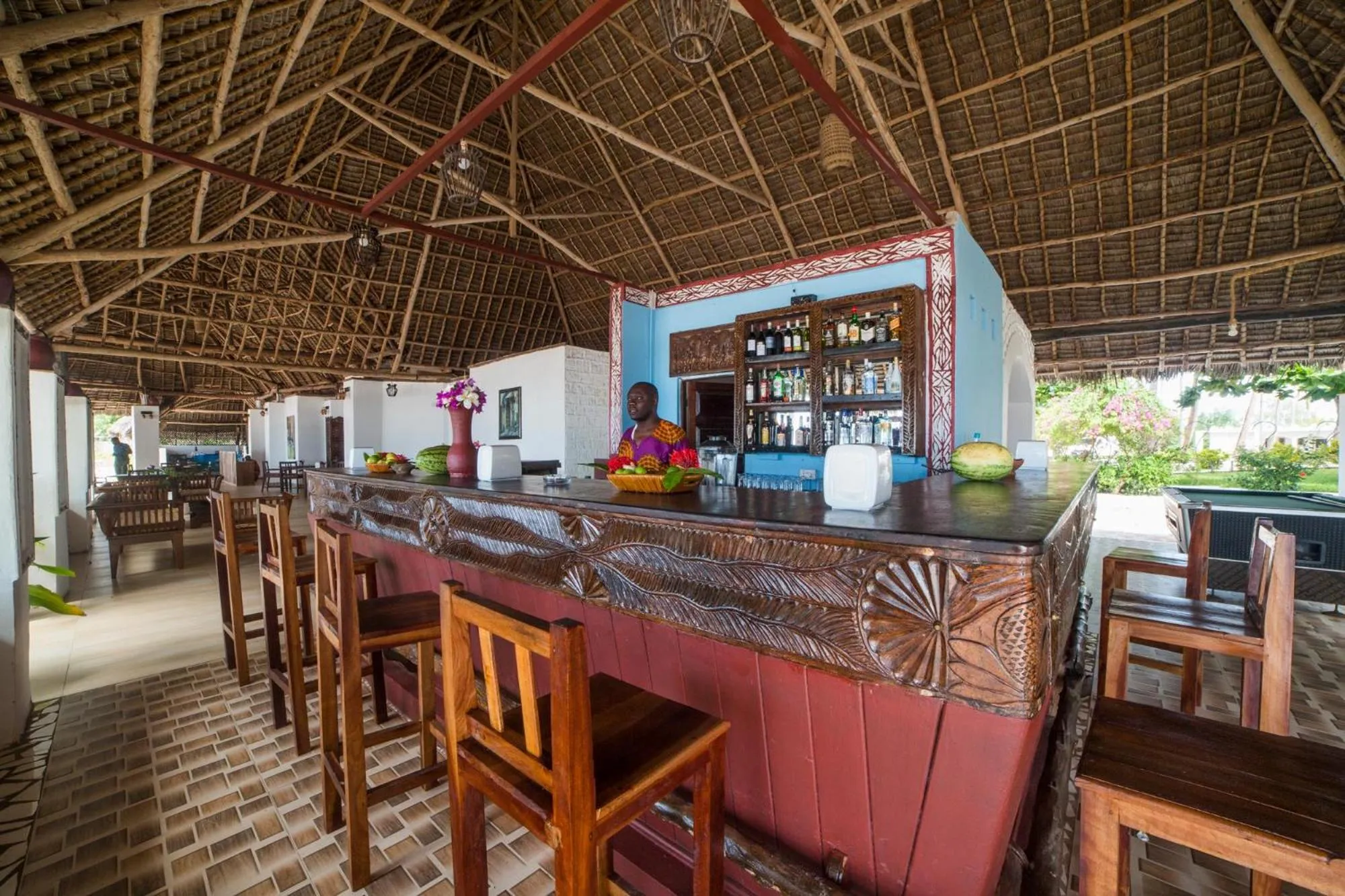 Lounge or bar in F-Zeen Boutique Hotel Zanzibar