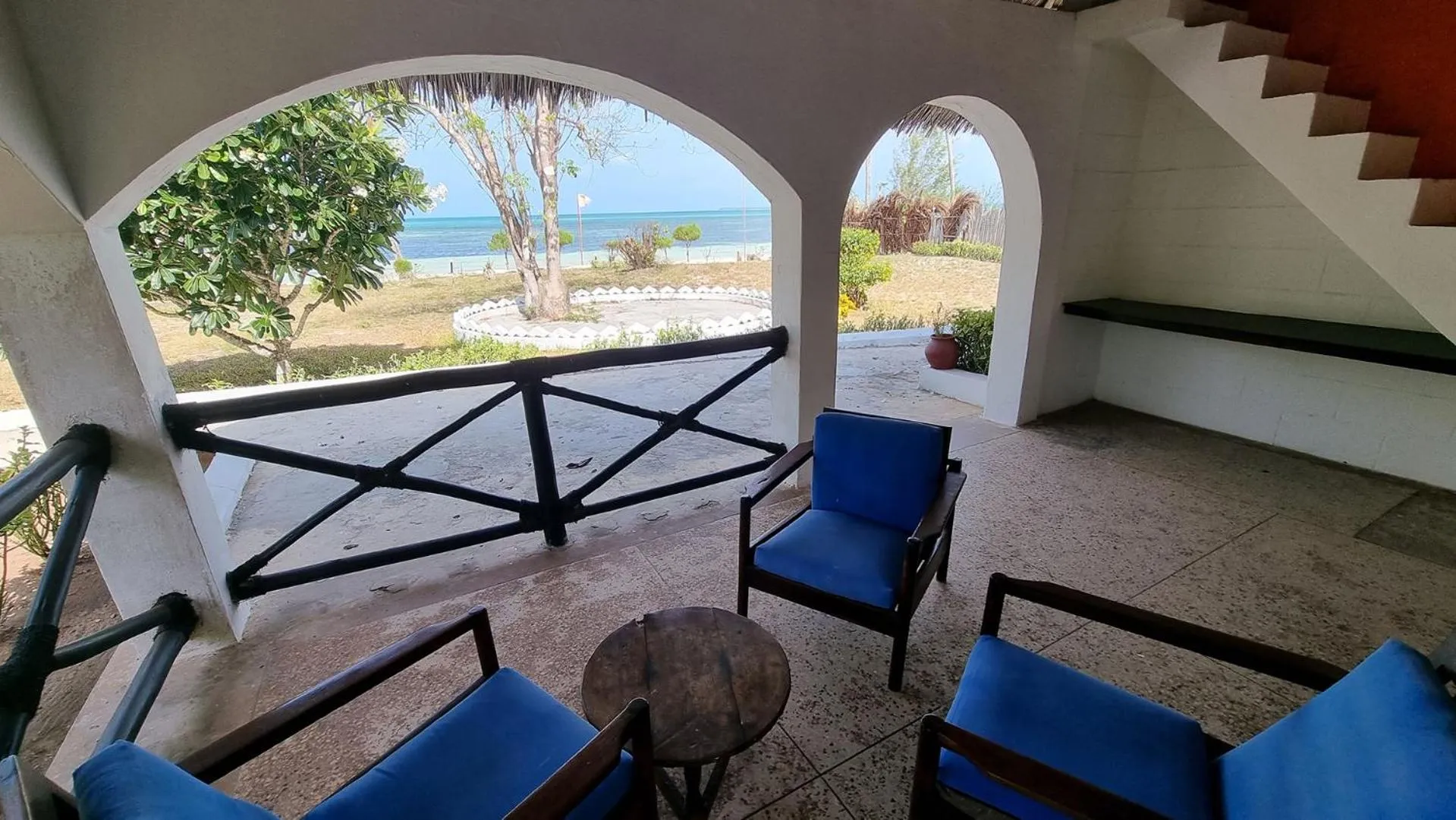 Seating area in F-Zeen Boutique Hotel Zanzibar