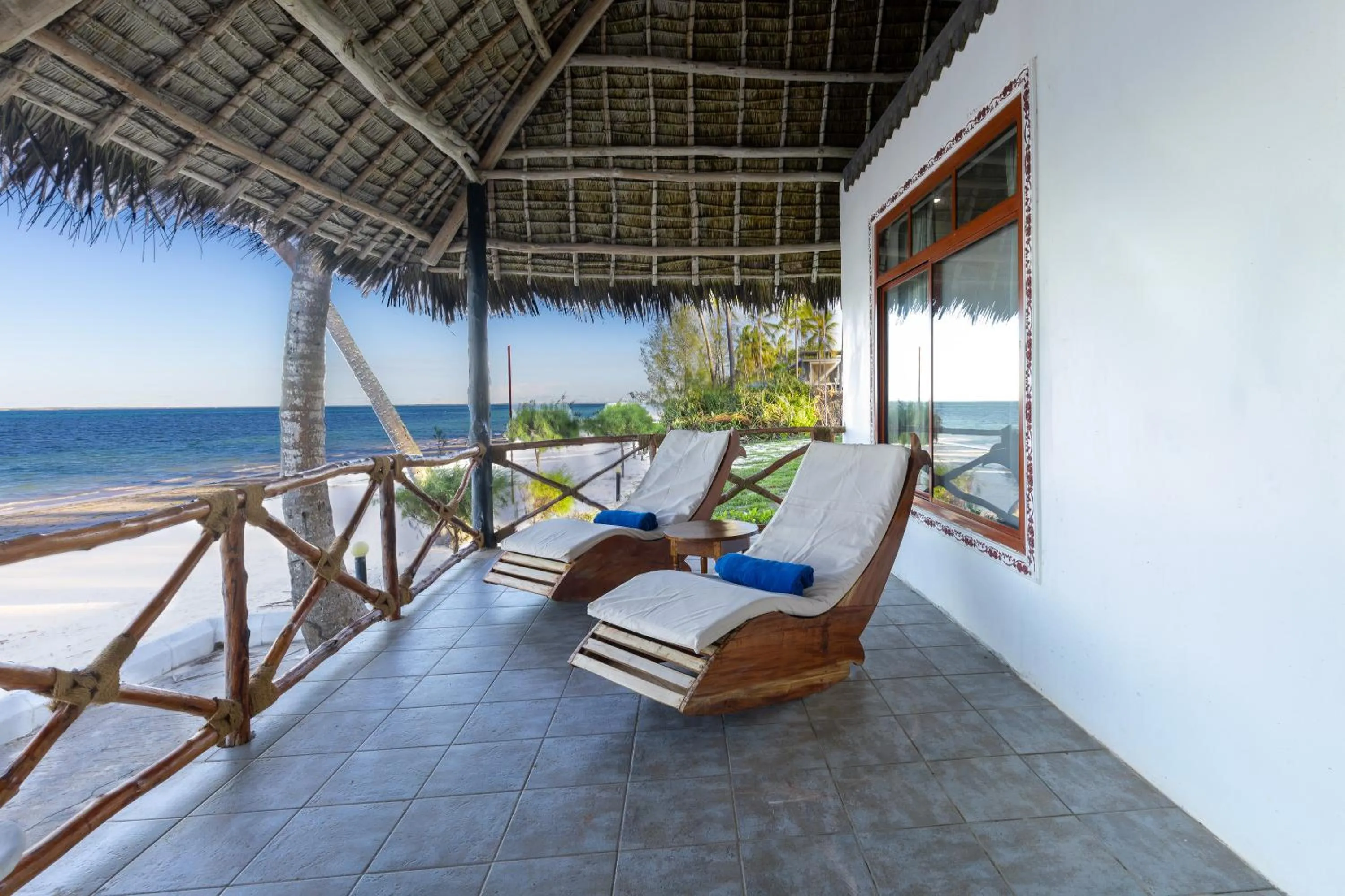 Patio in F-Zeen Boutique Hotel Zanzibar