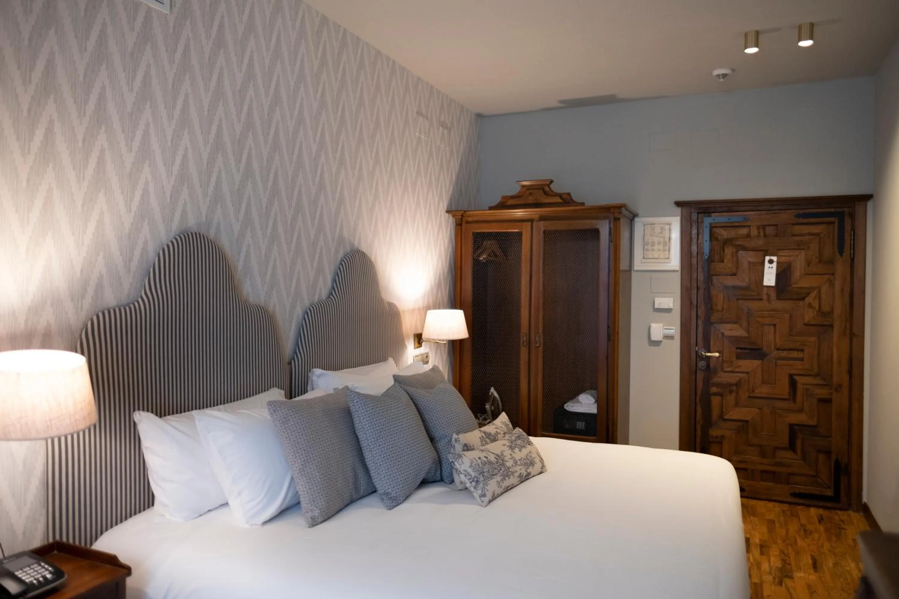 Bed in Hotel Cetina Palacio de los Salcedo