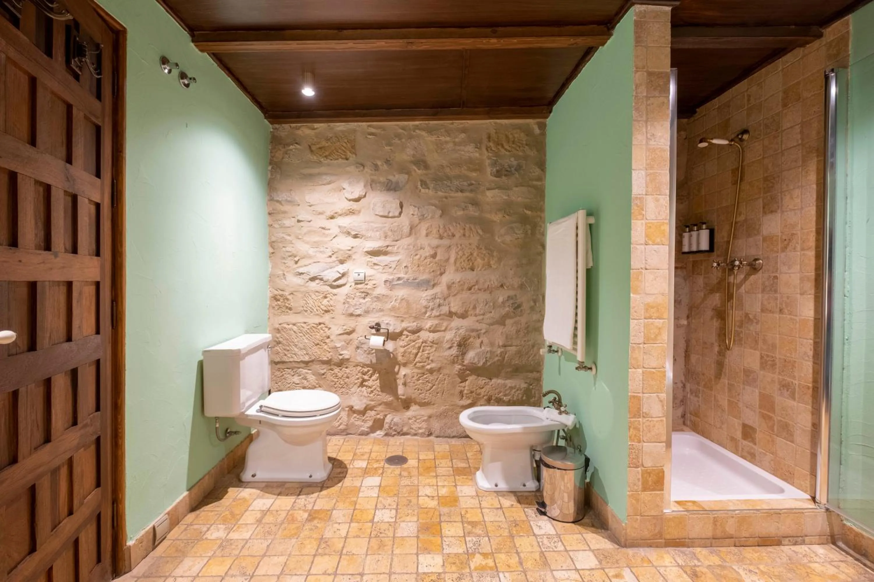 Shower in Hotel Cetina Palacio de los Salcedo