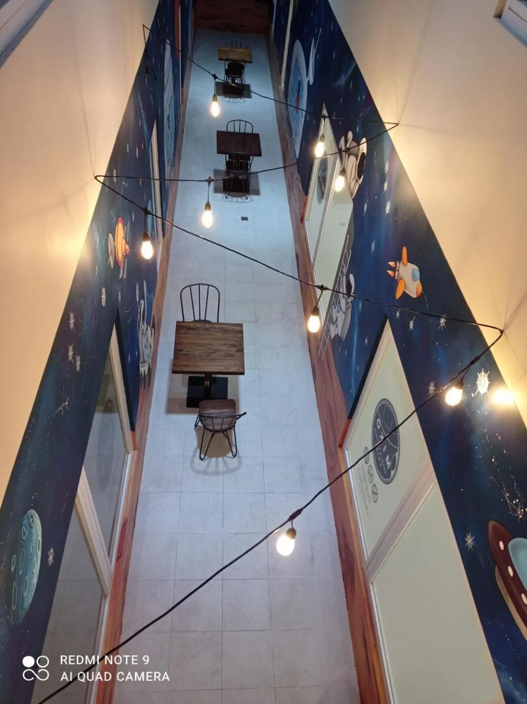 Seating area in Miko Rooms & Capsules hotel