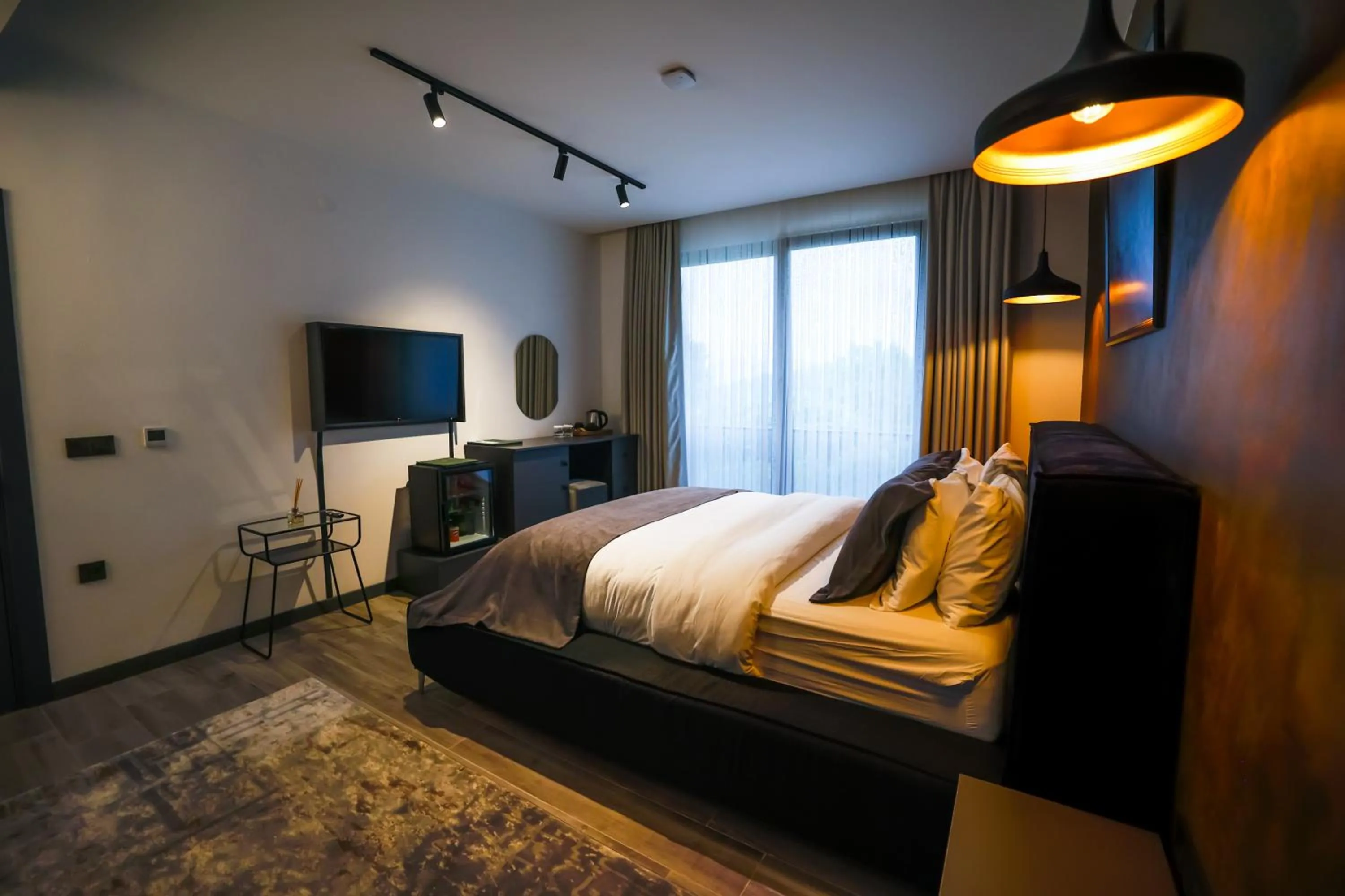 Bedroom, Bed in Çathan Art Hotel