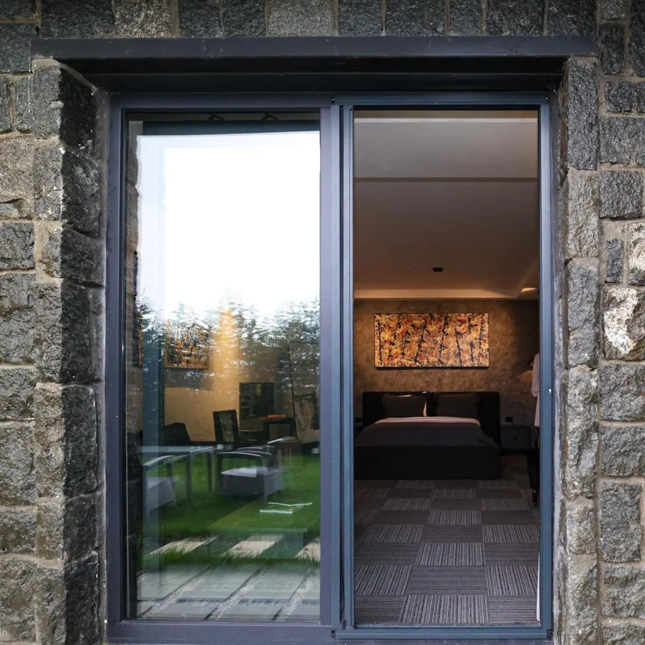 Bed in Çathan Art Hotel