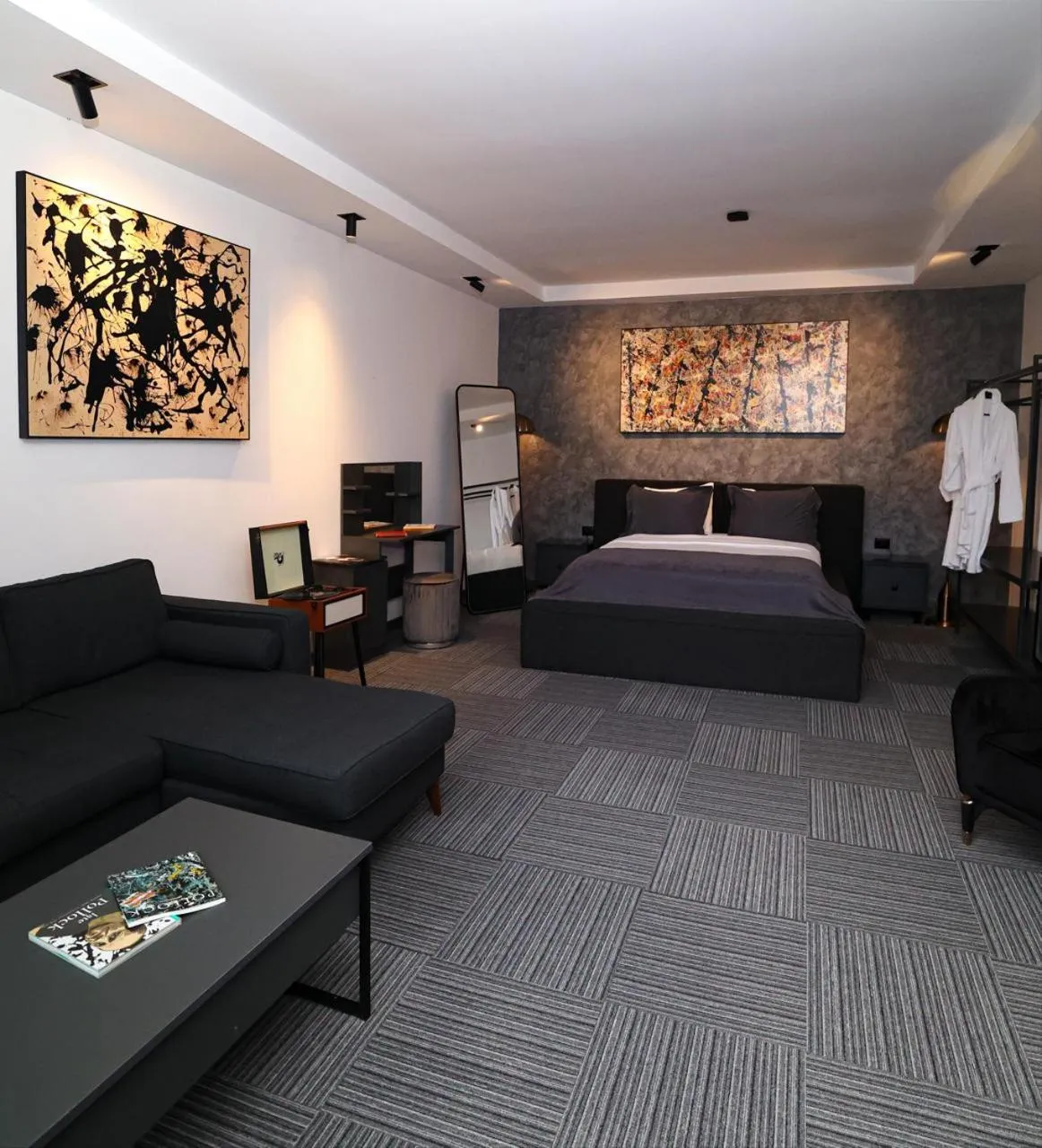 Bed in Çathan Art Hotel