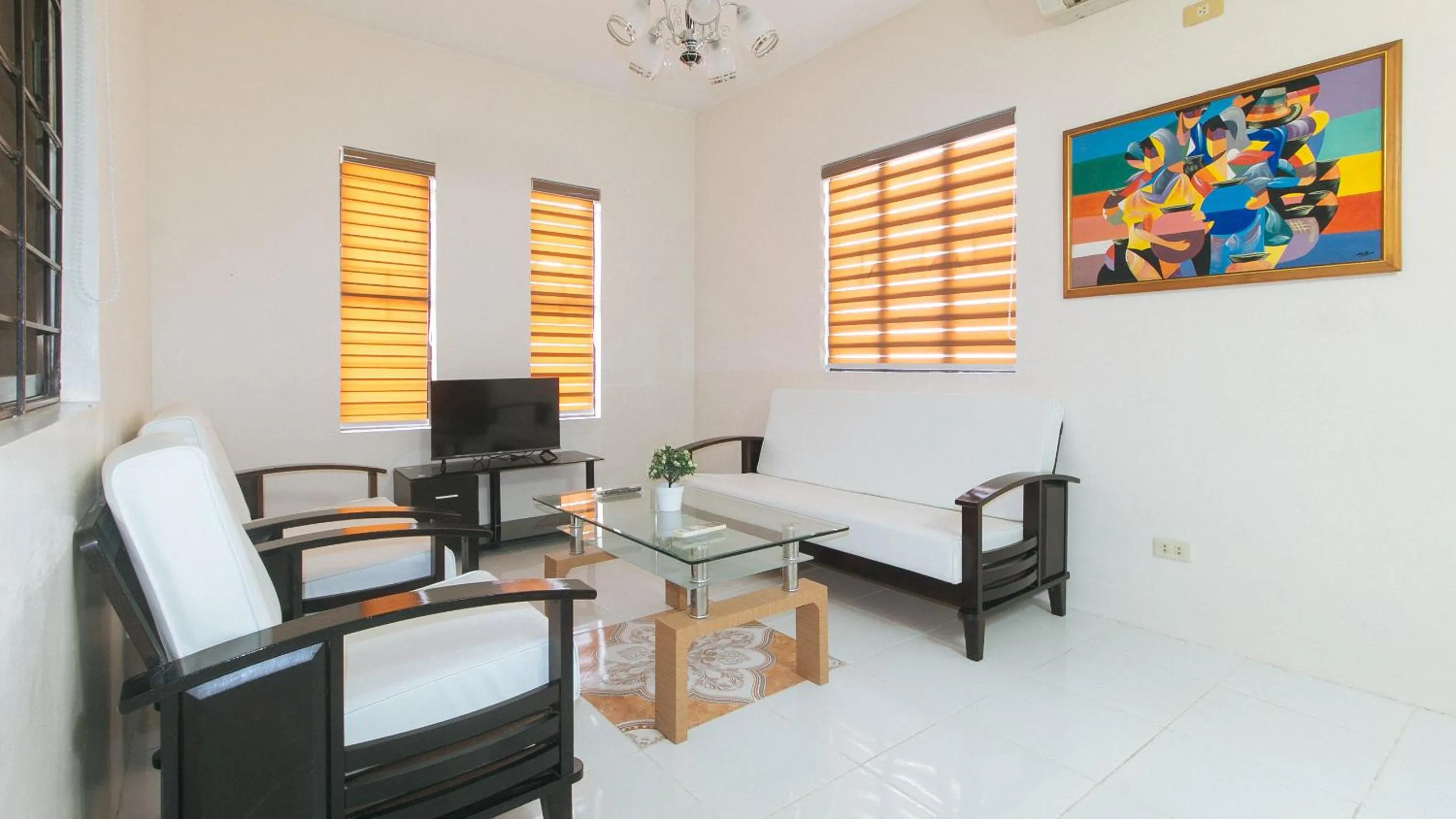 Living room in RedDoorz @ Alquiza Residences Paranaque