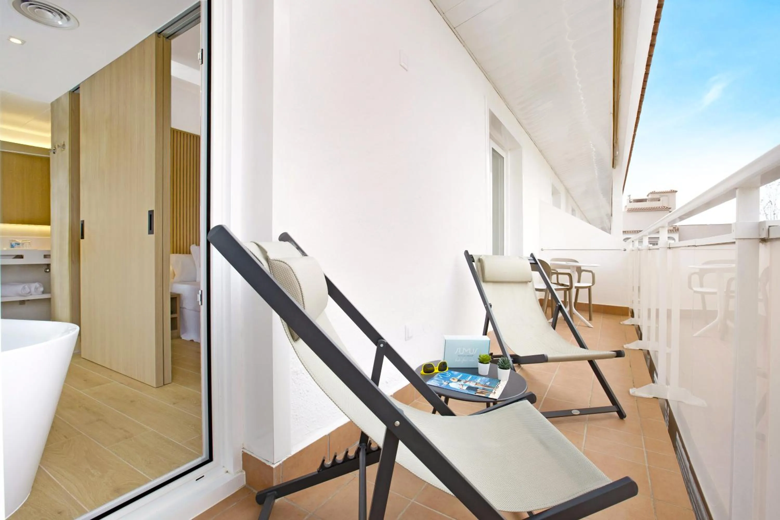 Balcony/Terrace in Sumus Hotel Monteplaya & SPA 4Sup - Adults Only