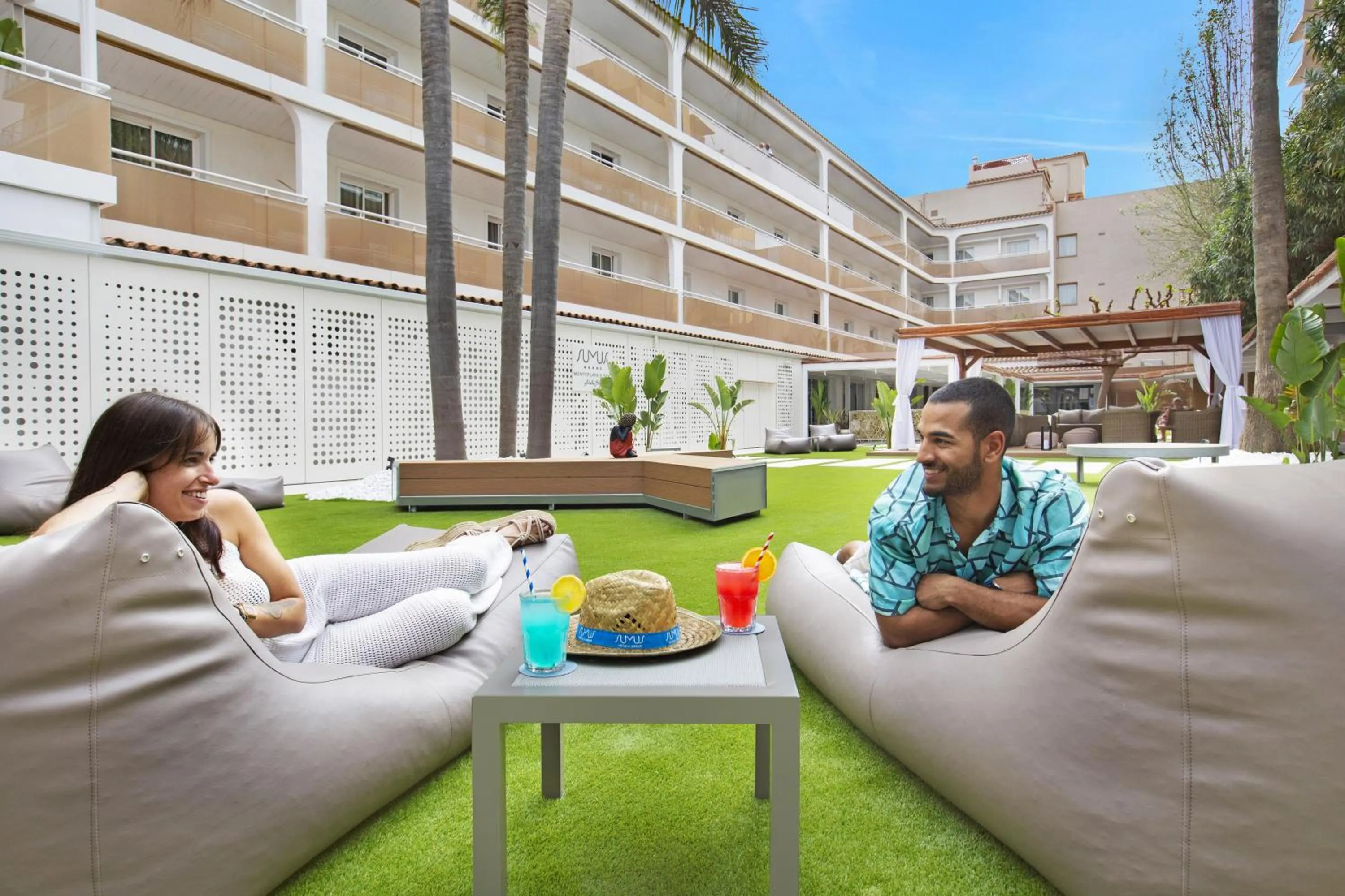 Property building in Sumus Hotel Monteplaya & SPA 4Sup - Adults Only