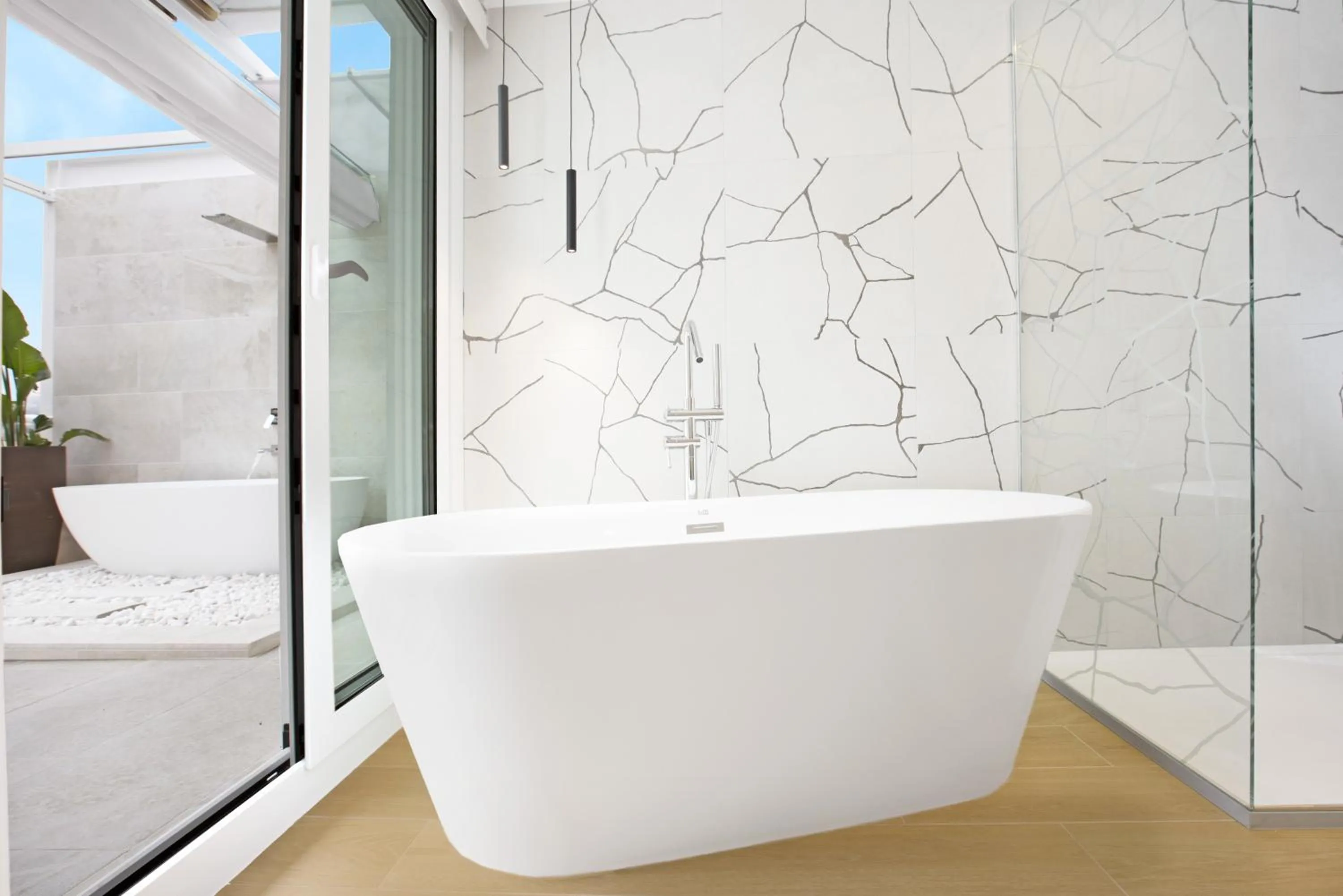 Shower in Sumus Hotel Monteplaya & SPA 4Sup - Adults Only