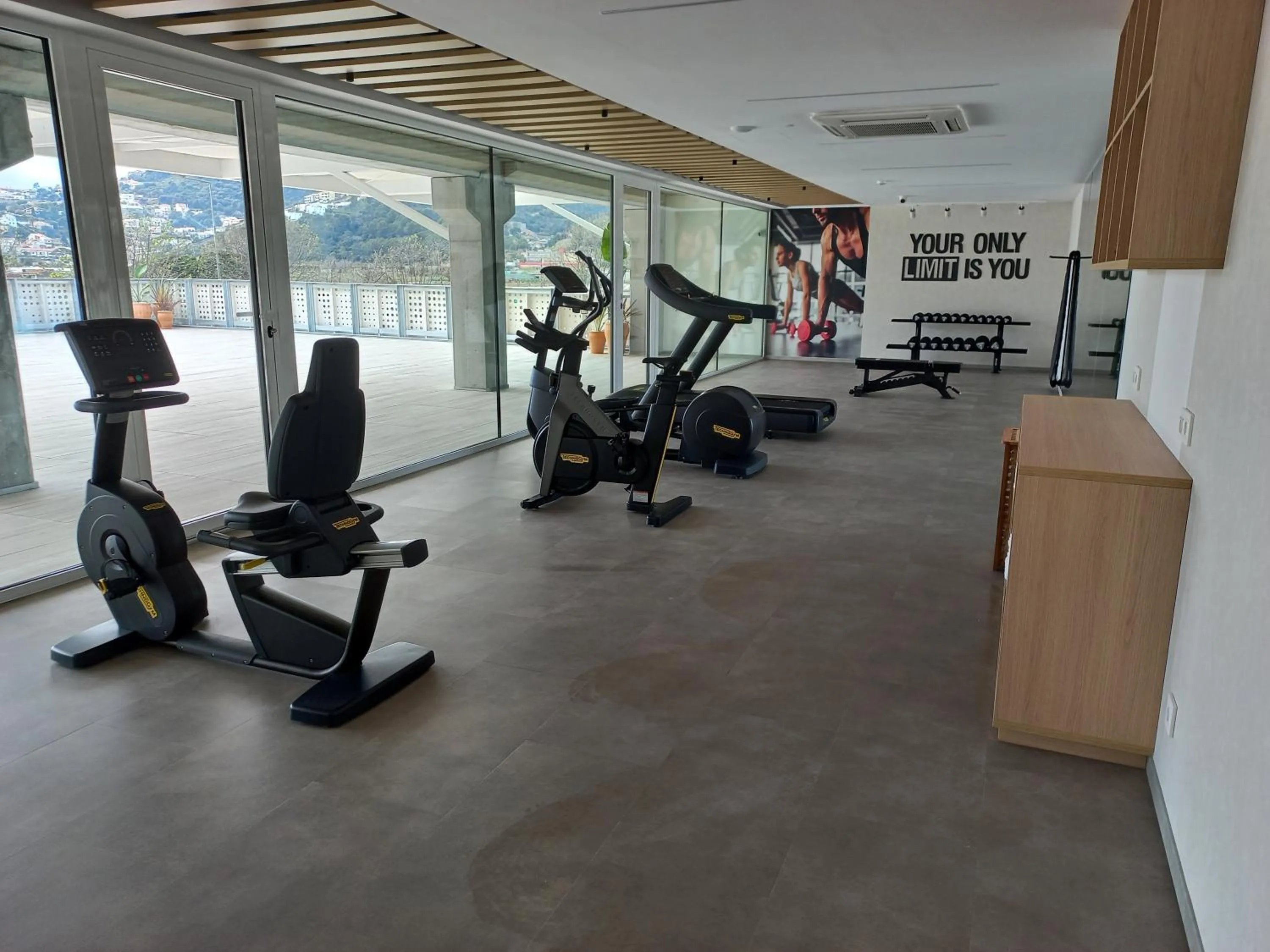 Fitness centre/facilities in Sumus Hotel Monteplaya & SPA 4Sup - Adults Only