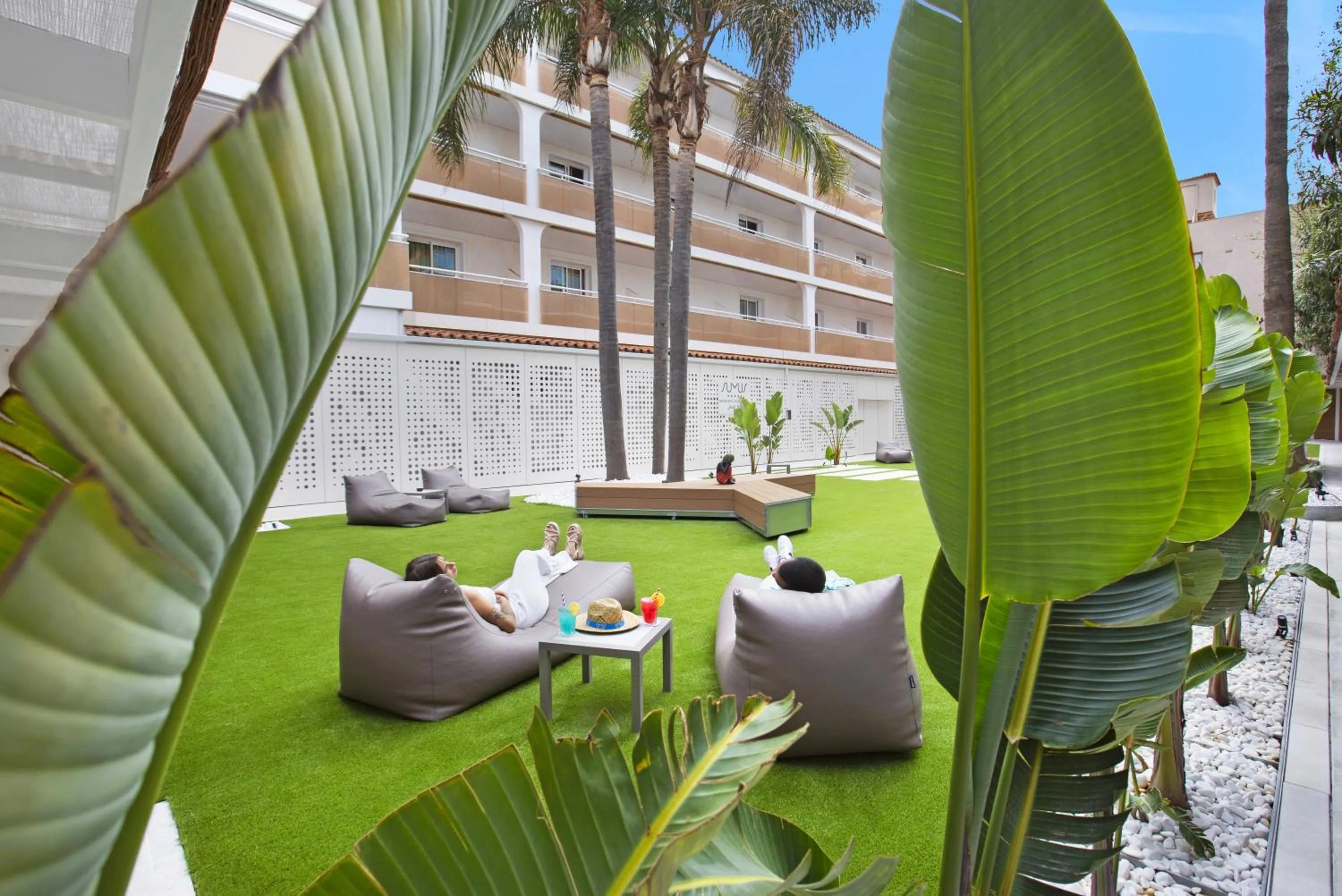 Property building in Sumus Hotel Monteplaya & SPA 4Sup - Adults Only