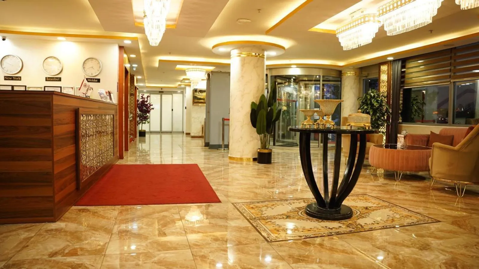 Lobby or reception in El Emin İstanbul Hotel
