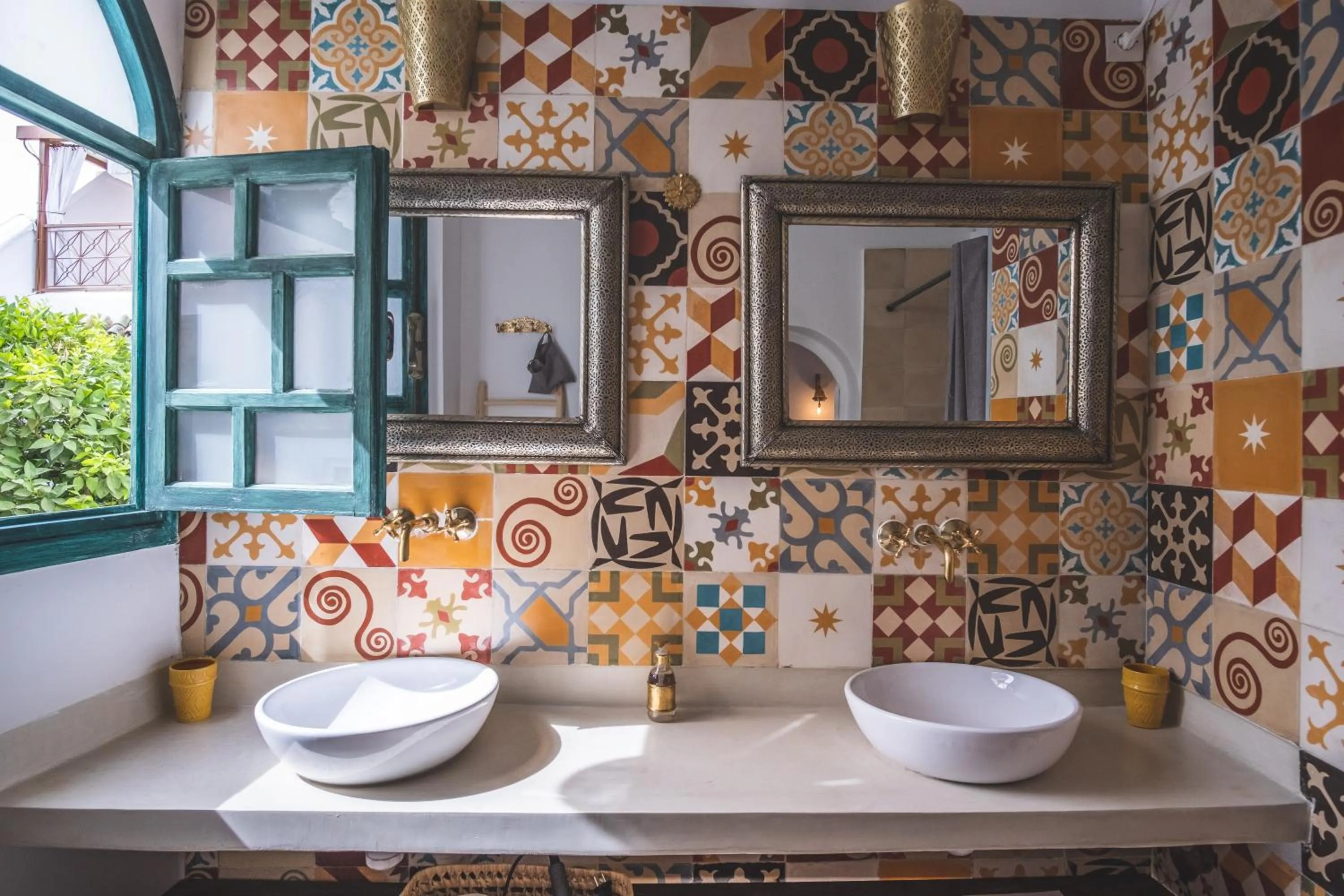 Bathroom in Riad Villa Berna under Swiss Management