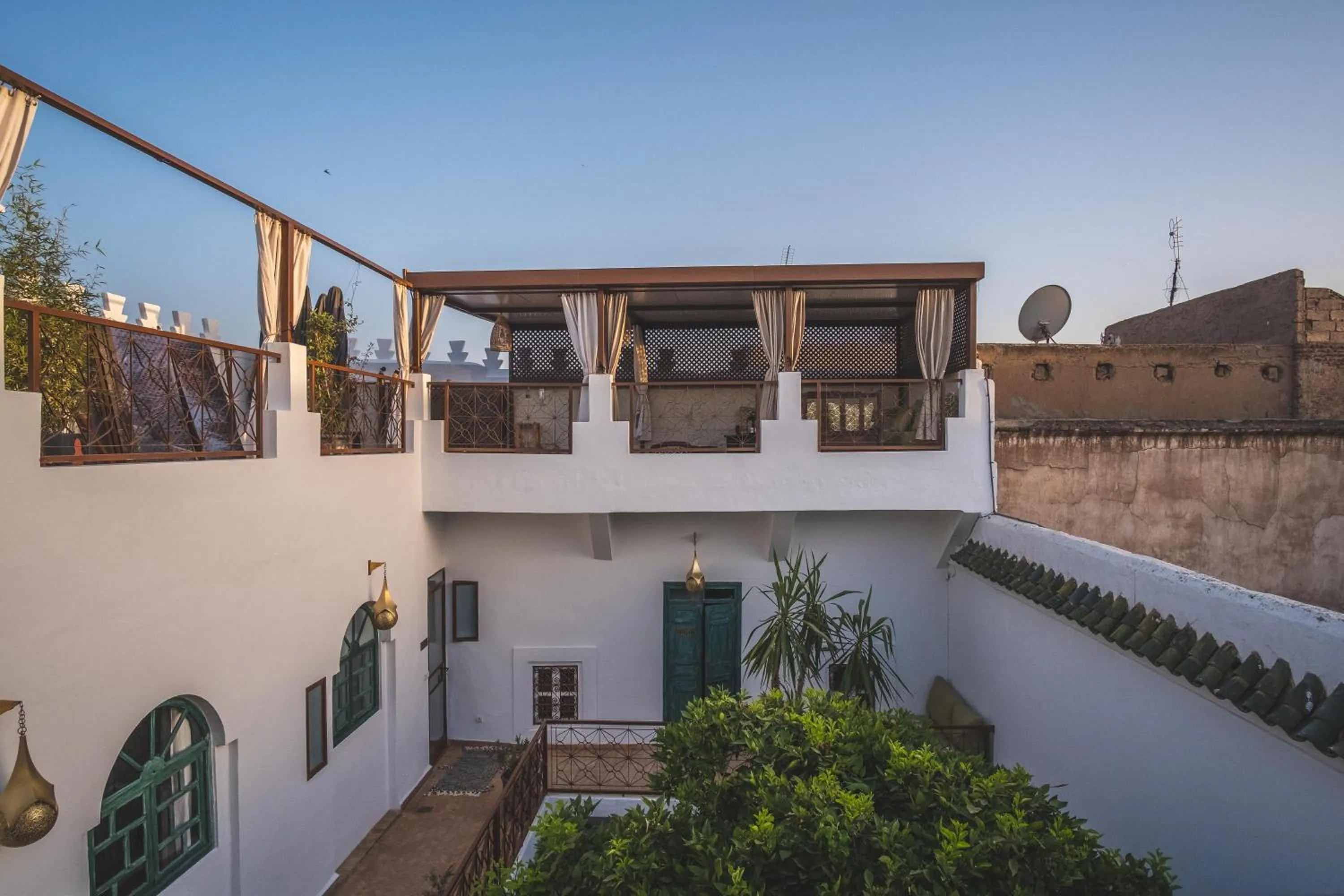 Property building in Riad Villa Berna under Swiss Management