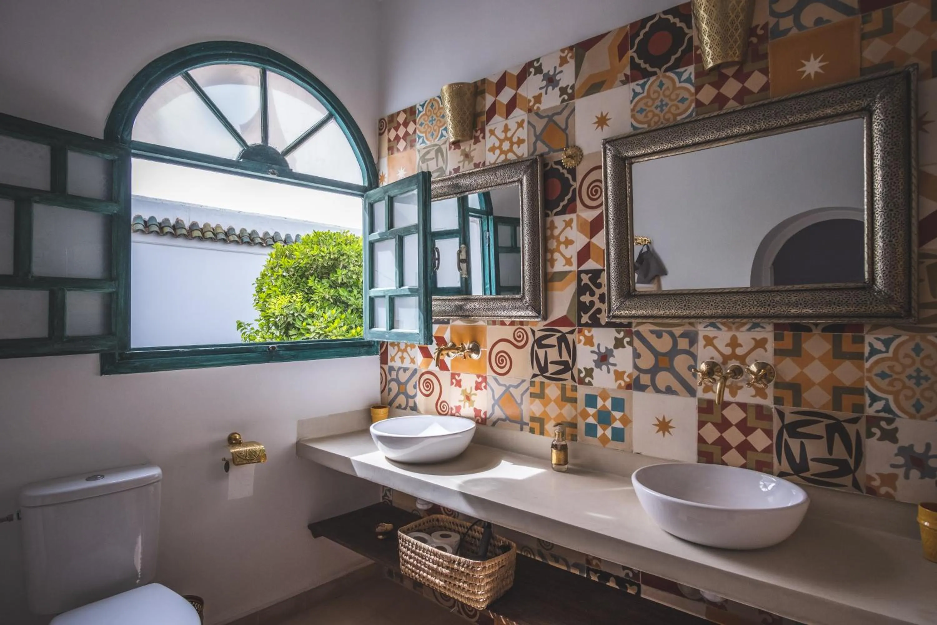 Bathroom in Riad Villa Berna under Swiss Management