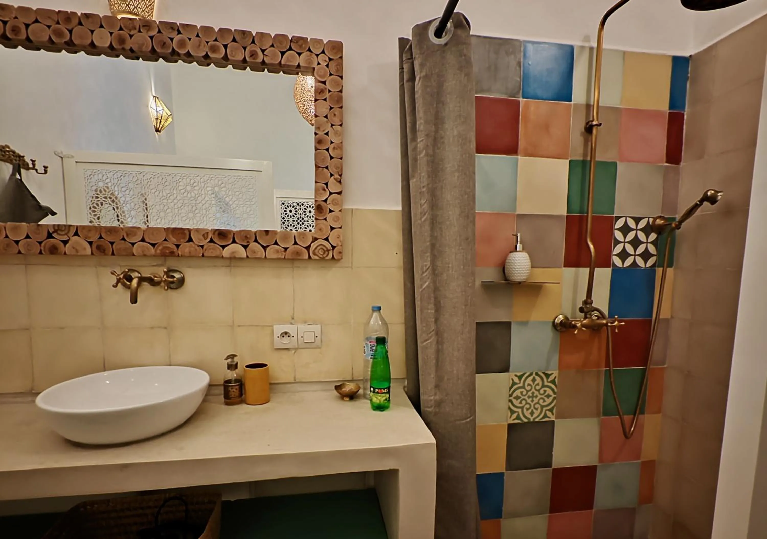 Bathroom in Riad Villa Berna under Swiss Management