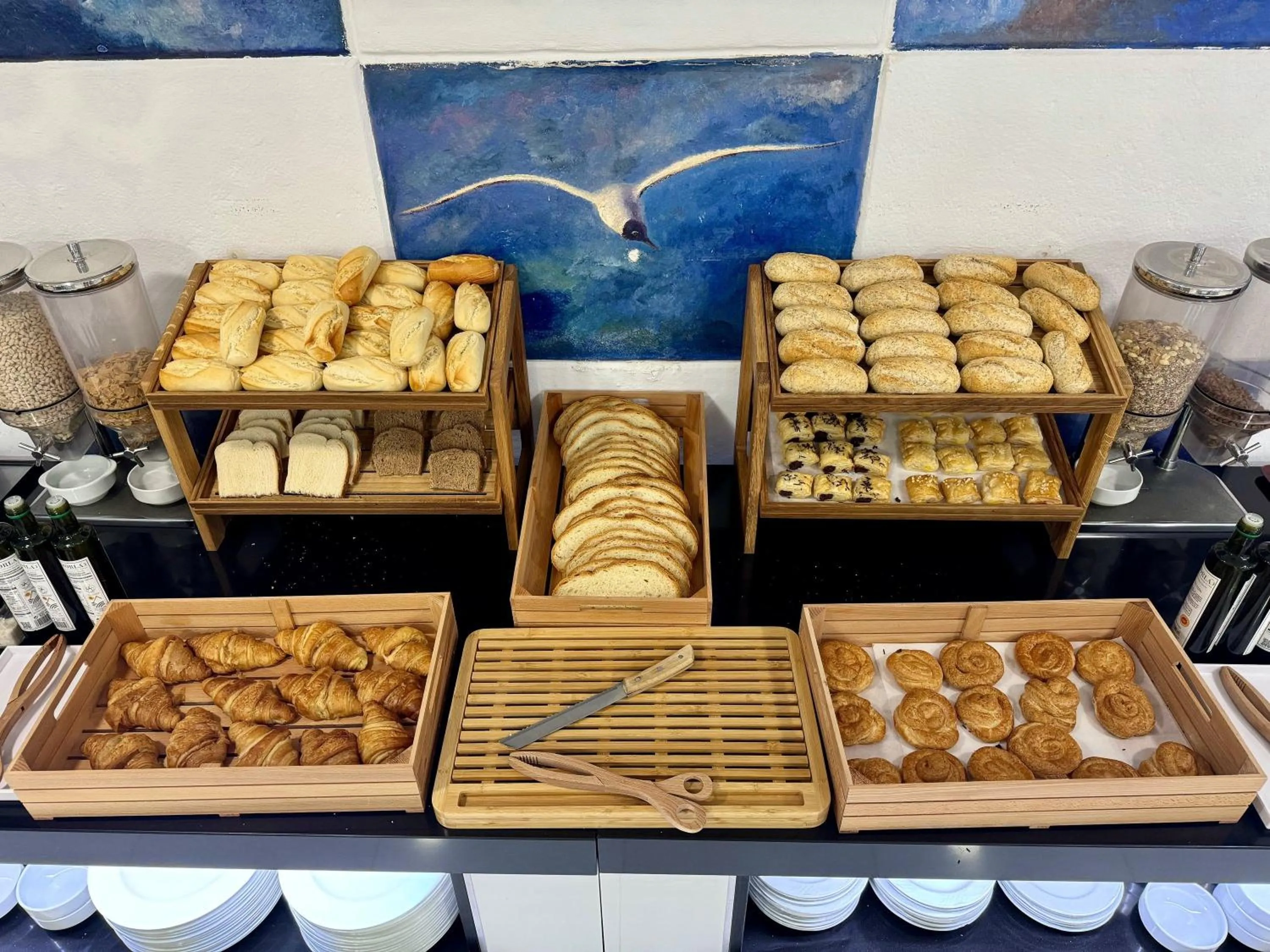 Buffet breakfast in Hotel Guadalquivir