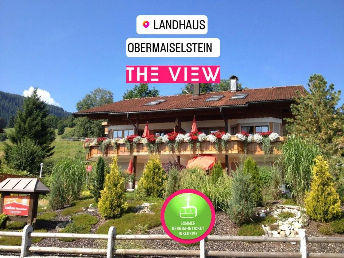 Landhaus Obermaiselstein "THE VIEW"