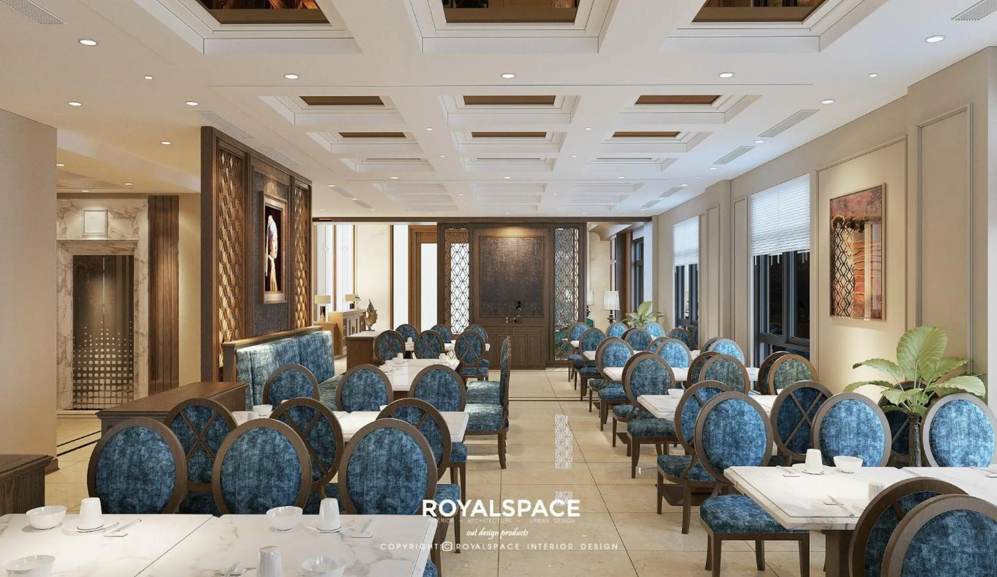 Restaurant/places to eat in Reyna Luxury Hotel