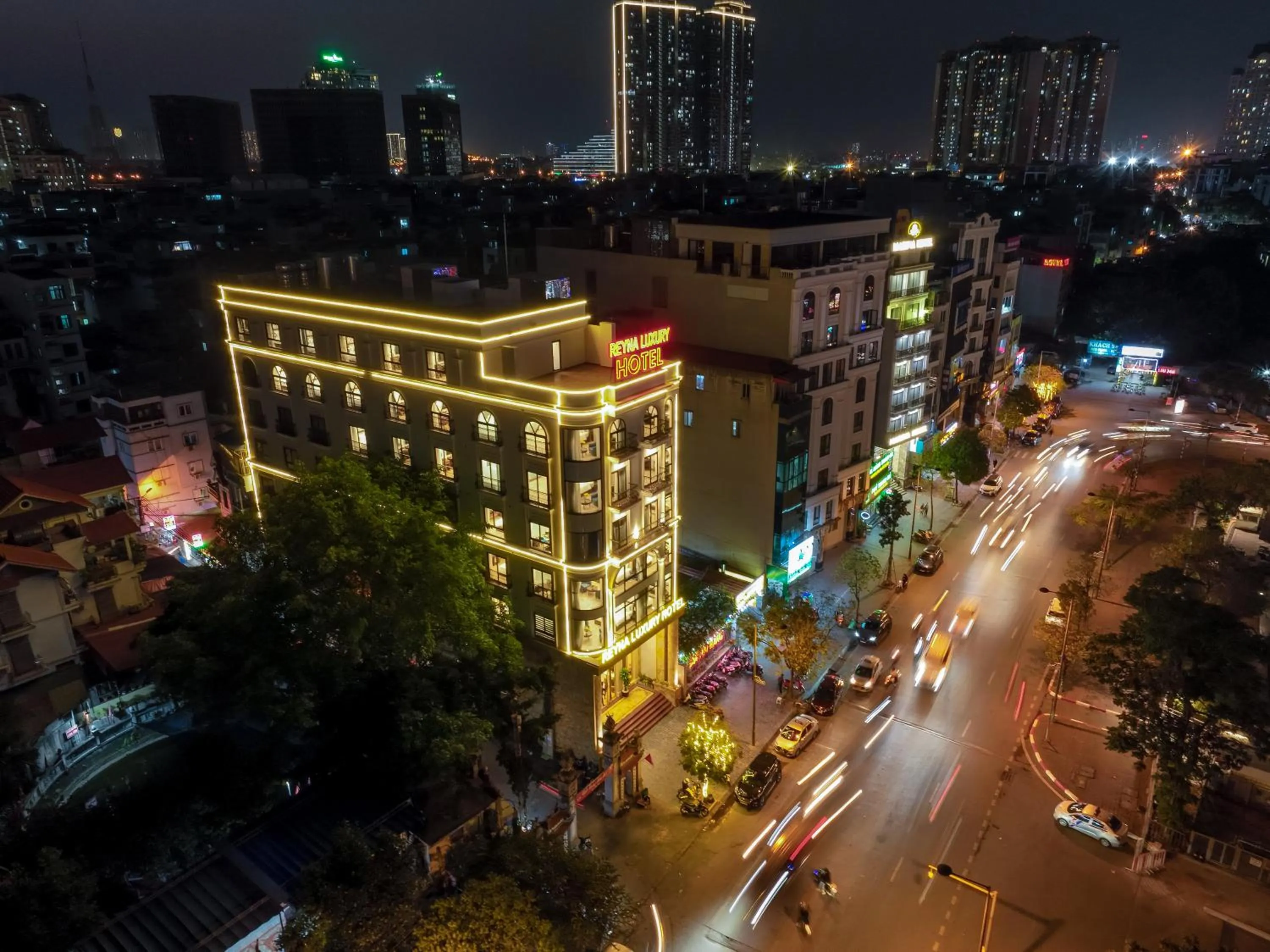 Property building in Reyna Luxury Hotel