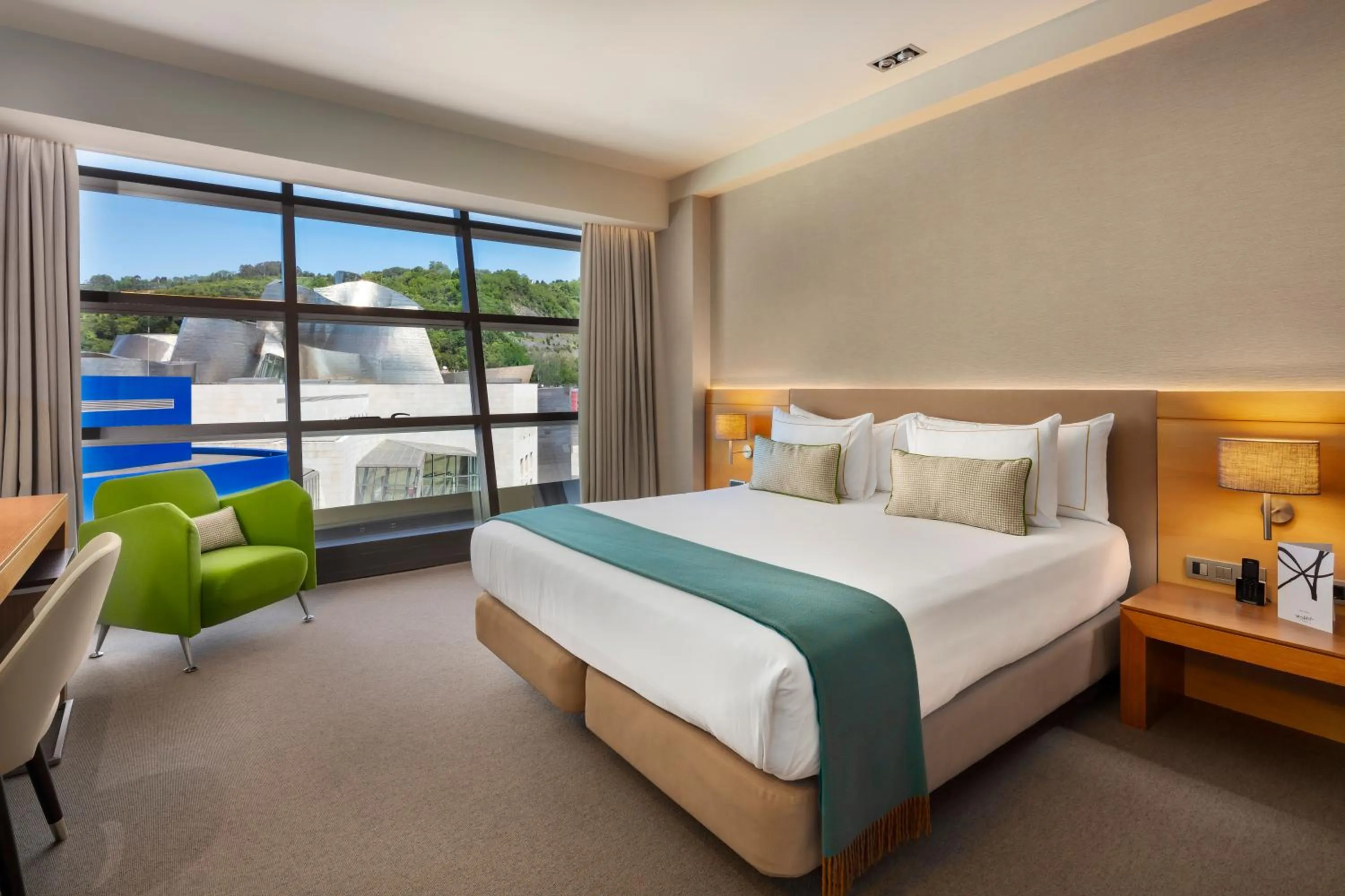 Bed in The Artist Grand Hotel of Art