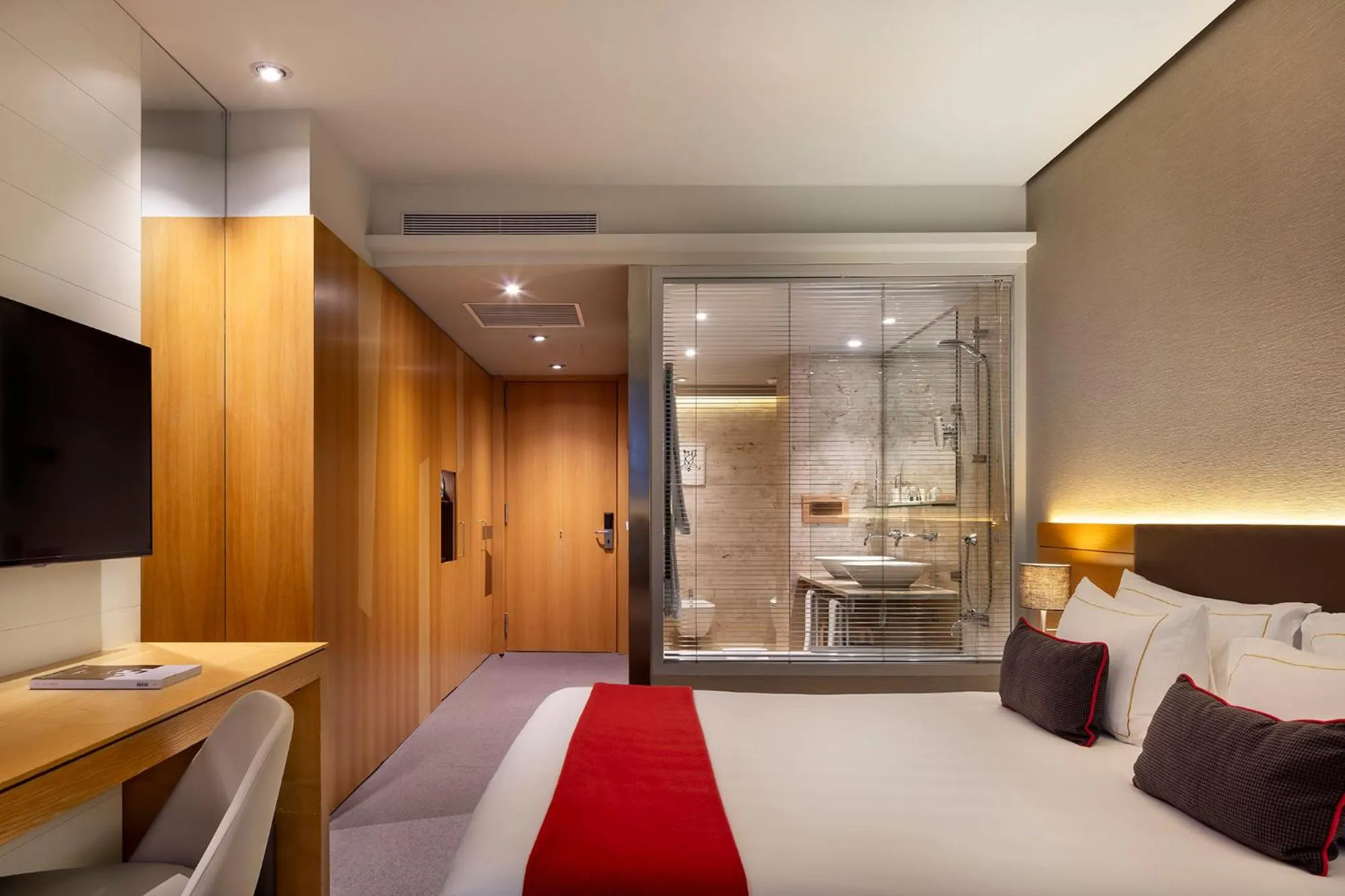 Bed in The Artist Grand Hotel of Art