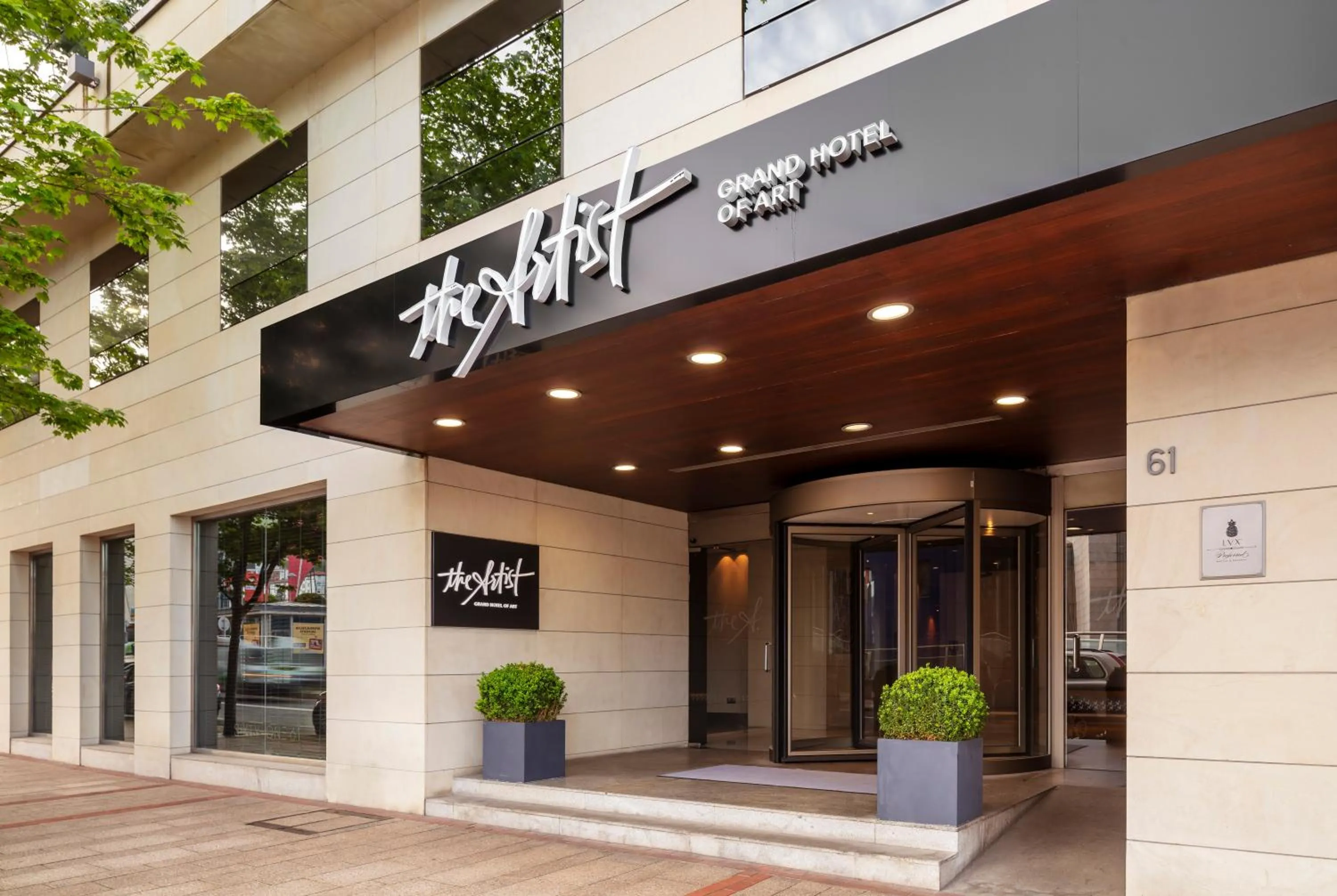 Off site in The Artist Grand Hotel of Art