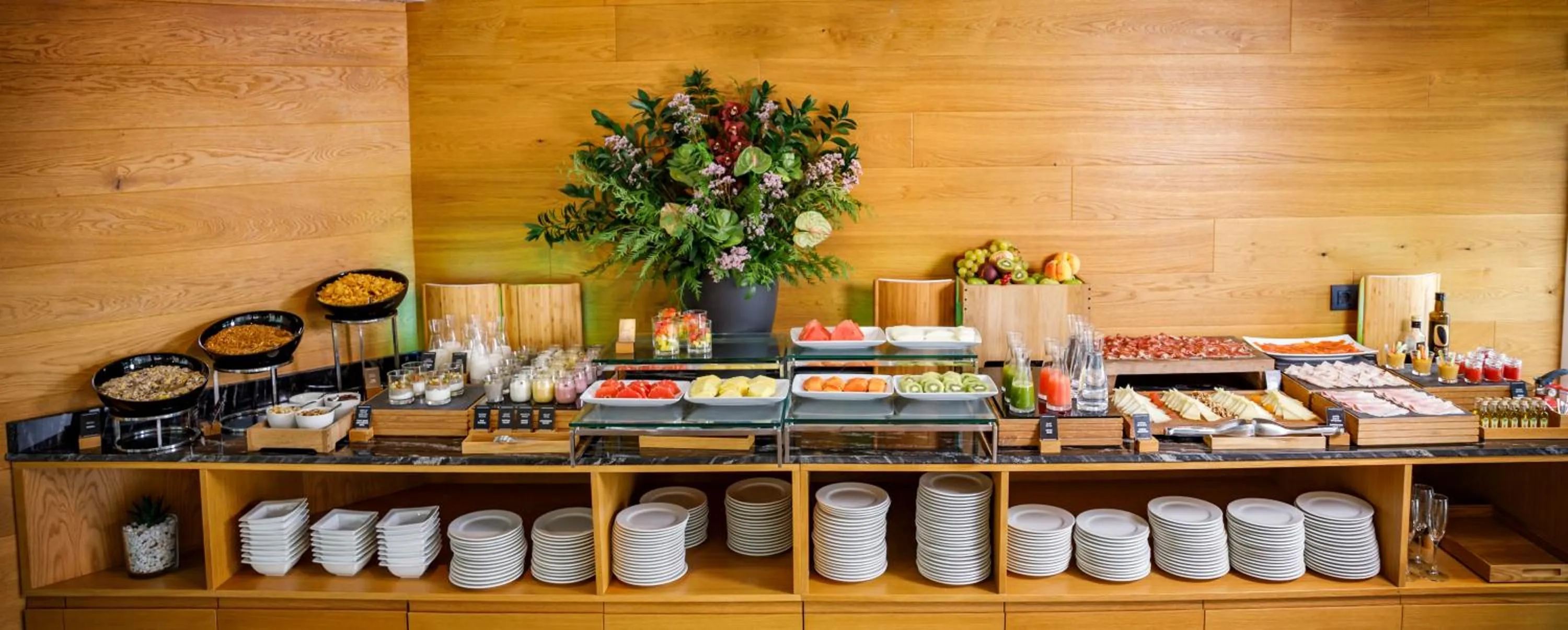 Buffet breakfast in The Artist Grand Hotel of Art