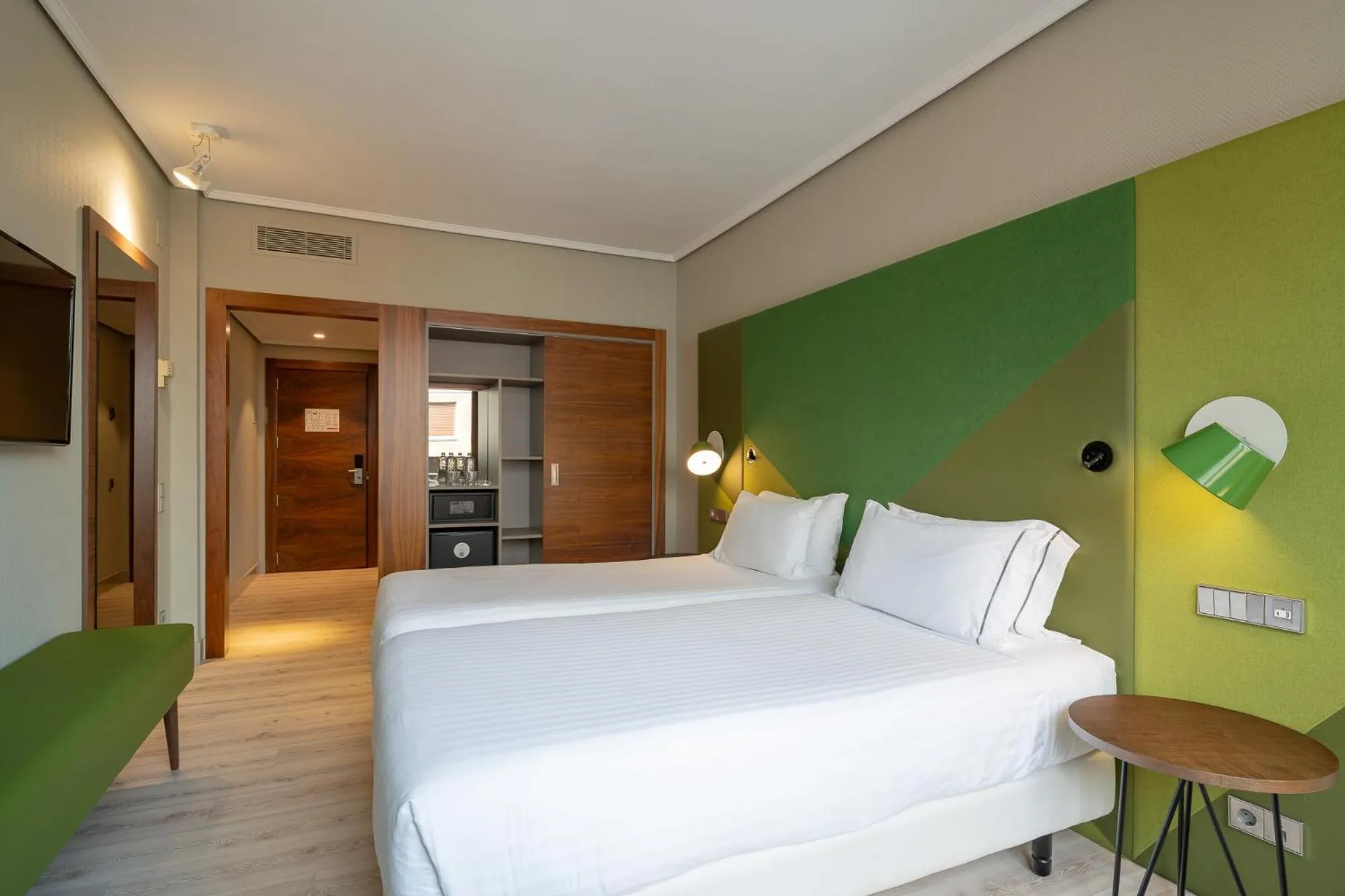 Bed in Hotel Indautxu