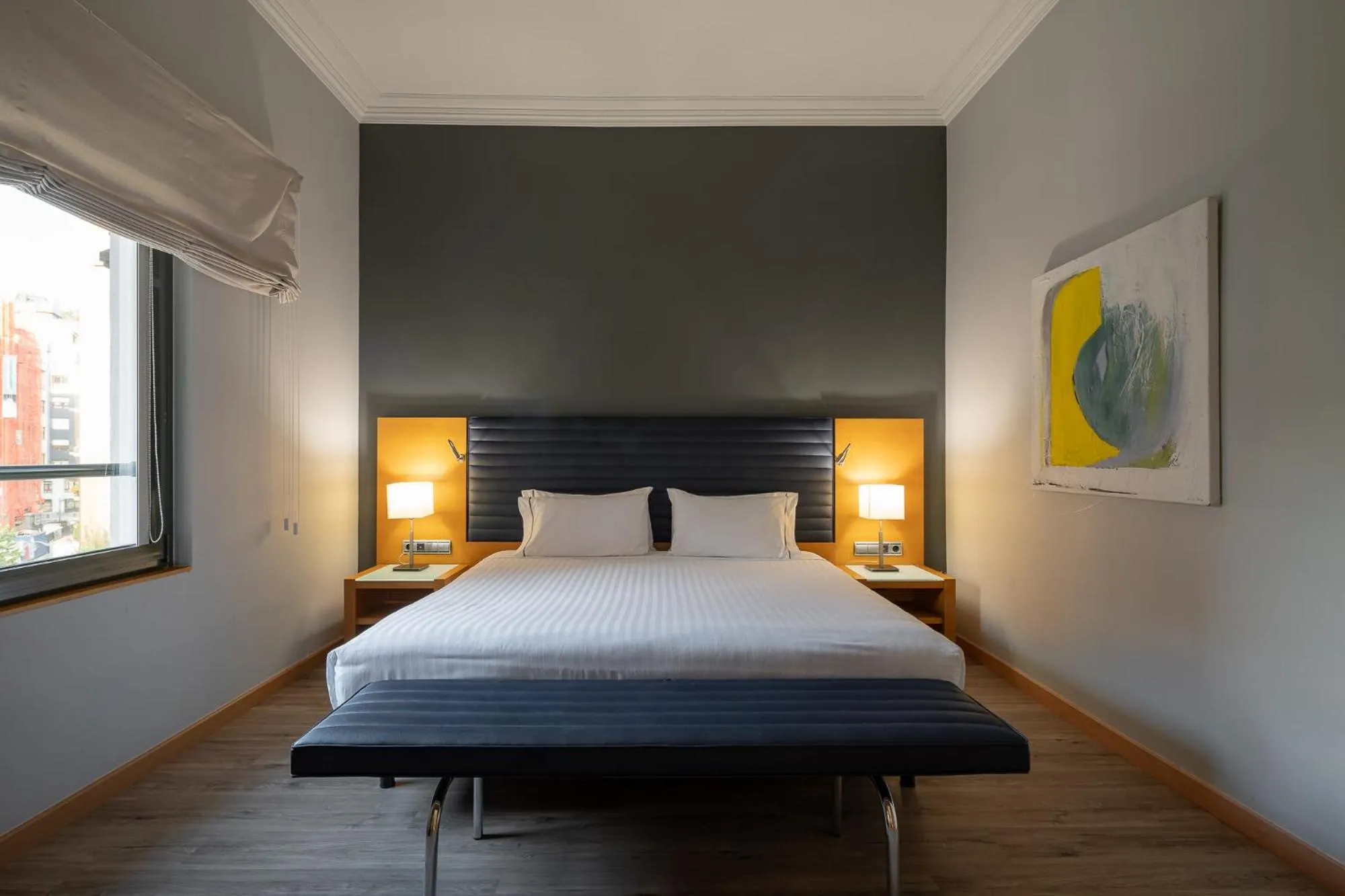 Bed in Hotel Indautxu