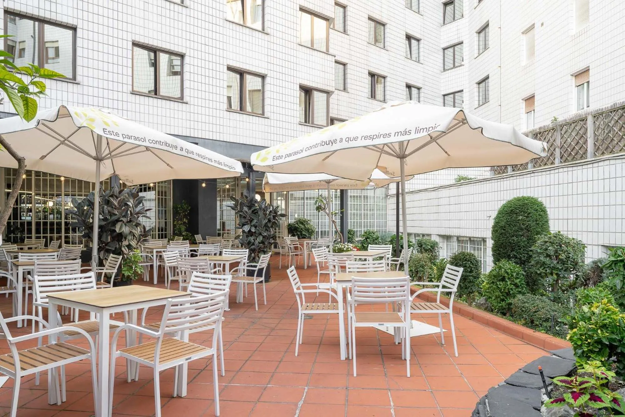 Balcony/Terrace in Hotel Indautxu
