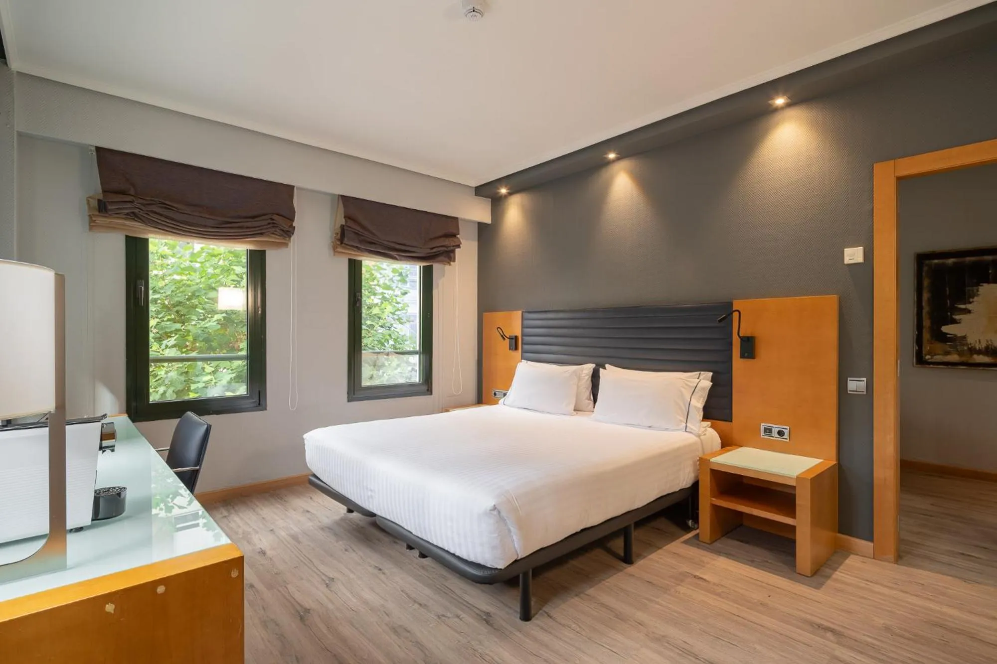 Bed in Hotel Indautxu