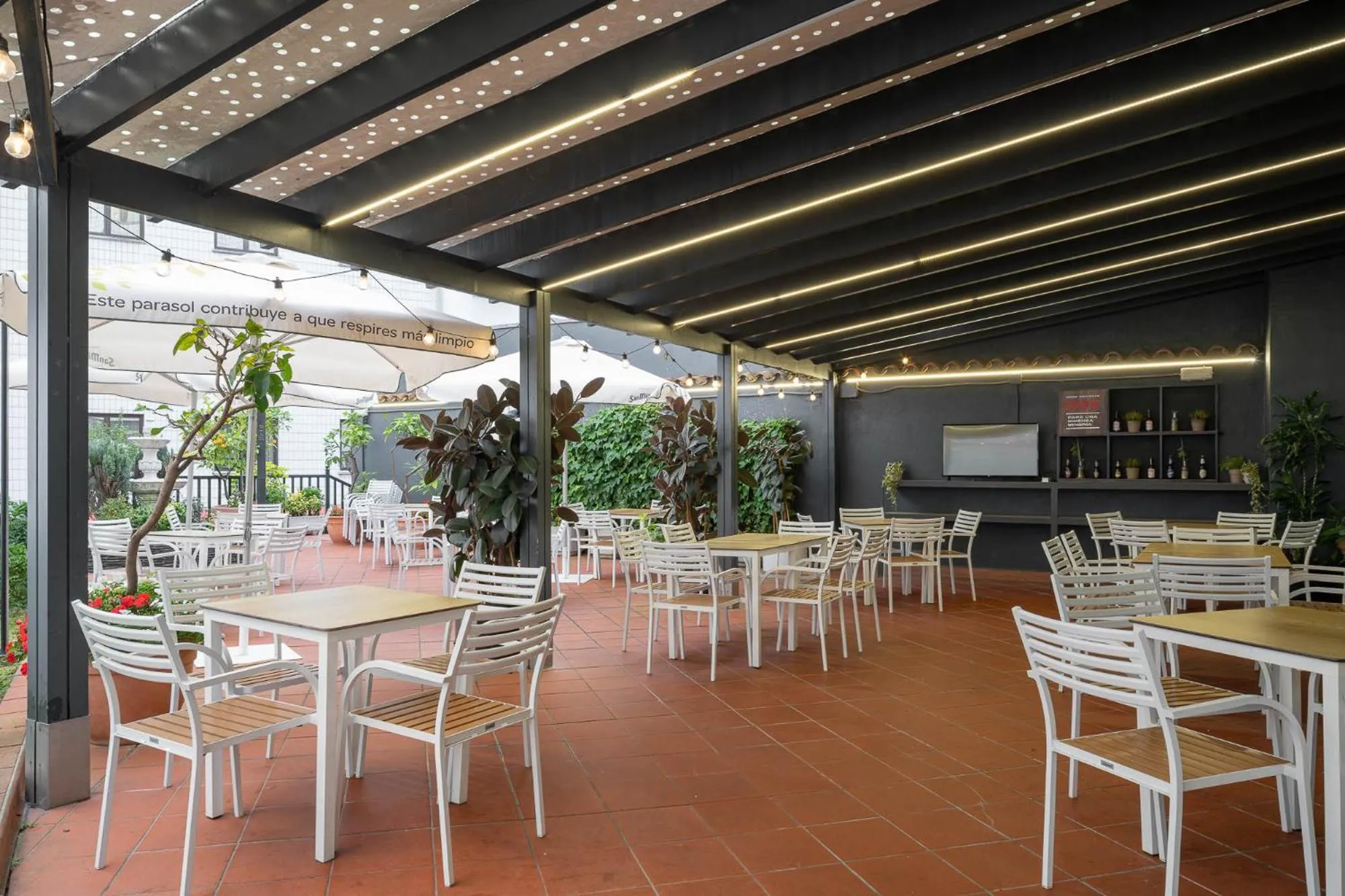 Balcony/Terrace in Hotel Indautxu