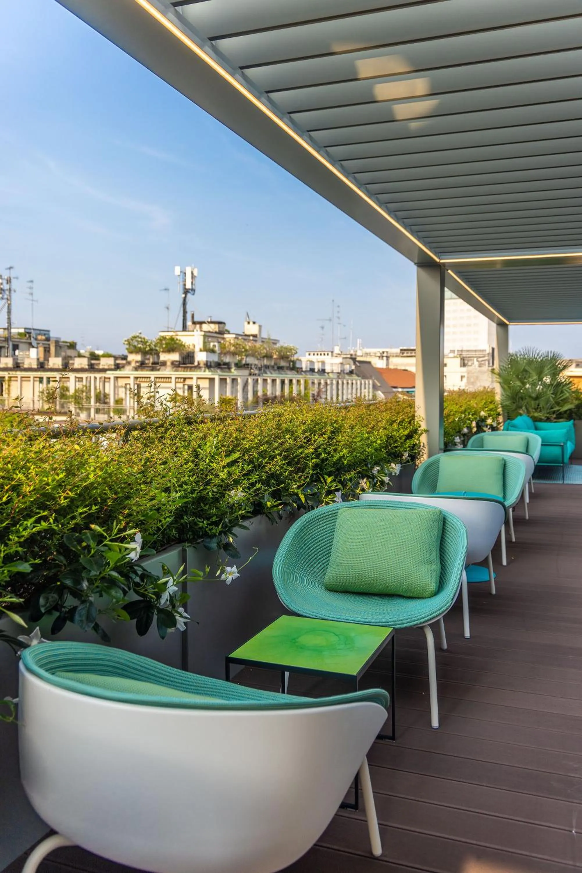 Balcony/Terrace in Casa Baglioni Milan - The Leading Hotels of the World