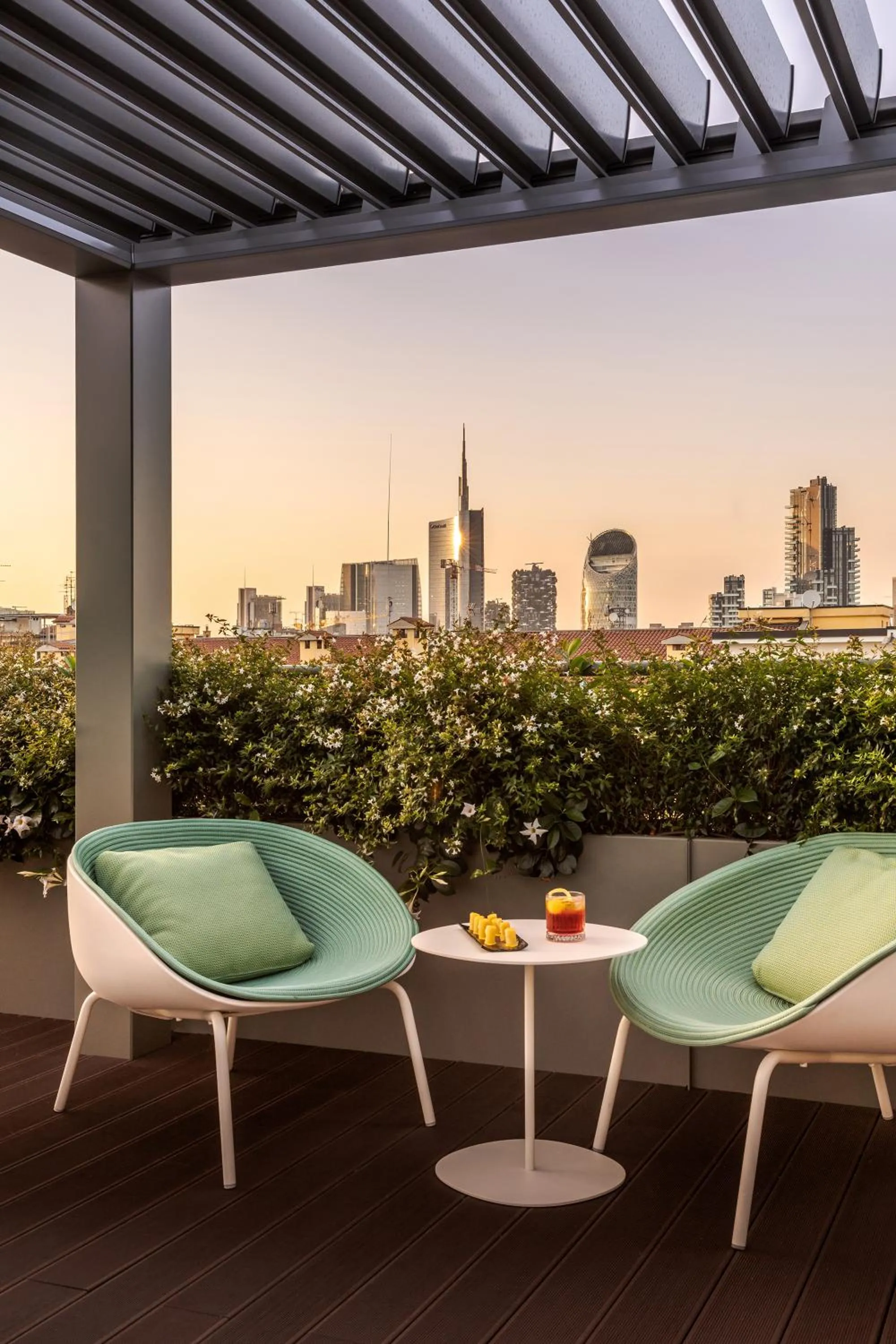 Balcony/Terrace in Casa Baglioni Milan - The Leading Hotels of the World