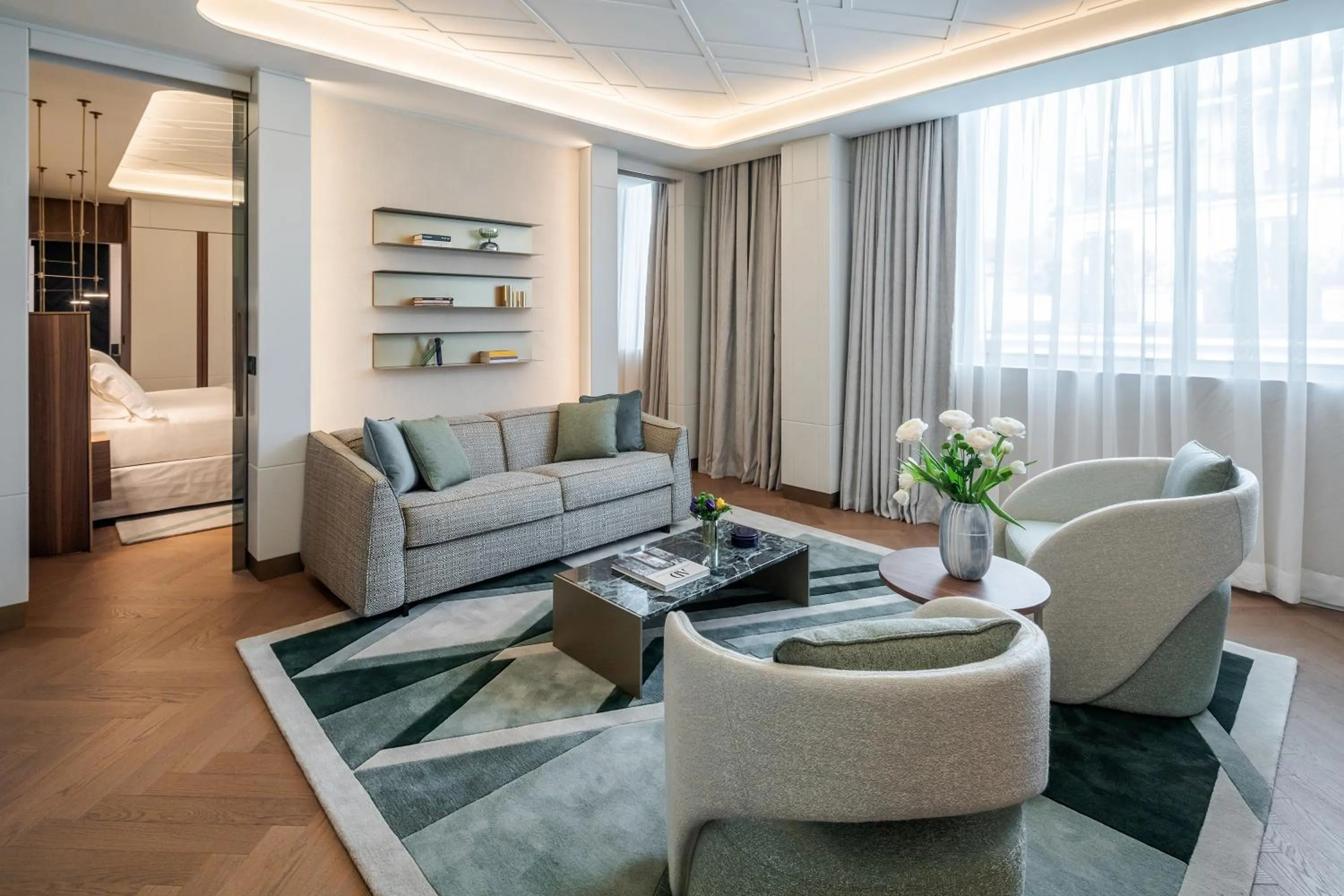 Living room in Casa Baglioni Milan - The Leading Hotels of the World