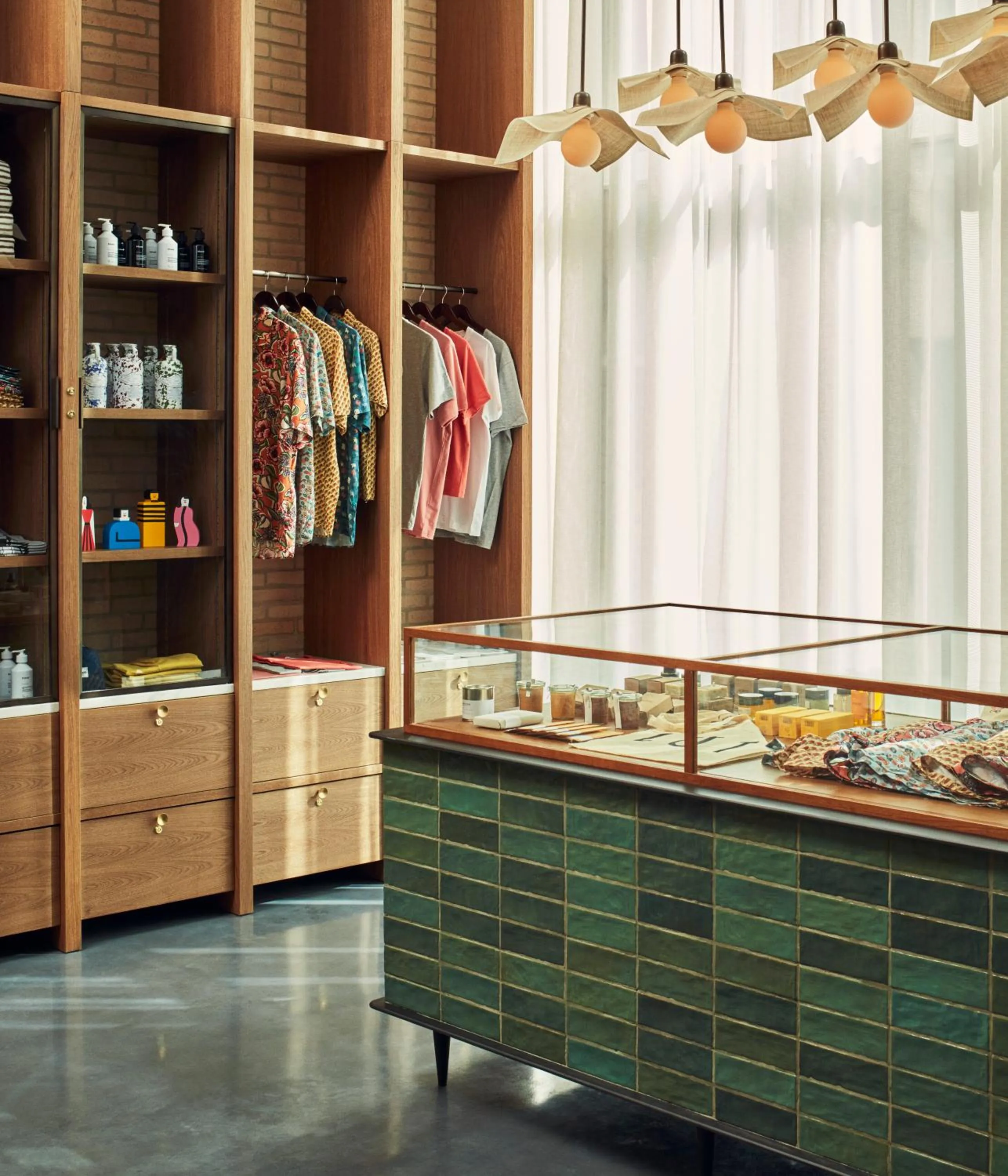 On-site shops in The Hoxton, Poblenou