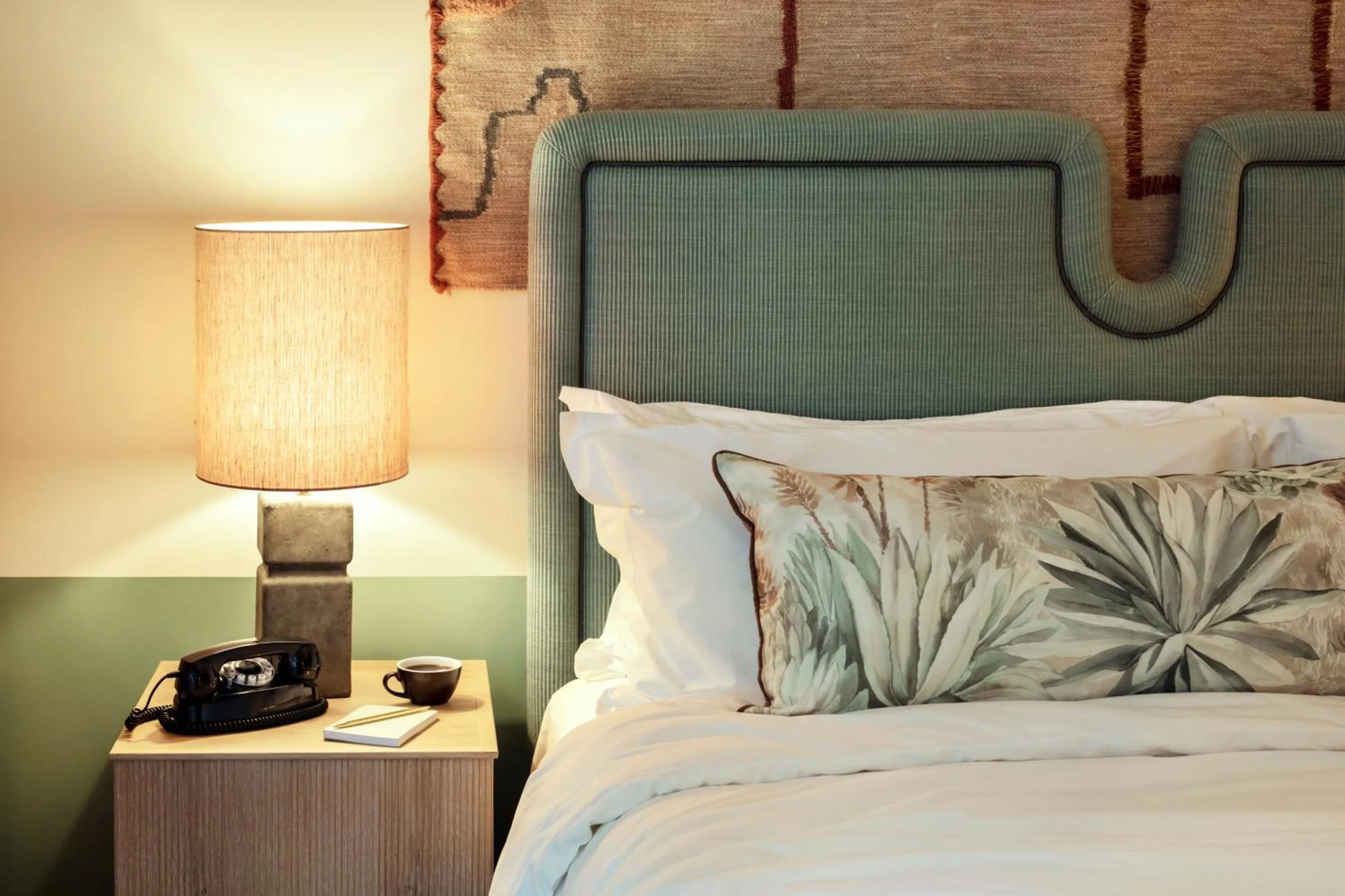 Bedroom, Bed in The Hoxton, Poblenou