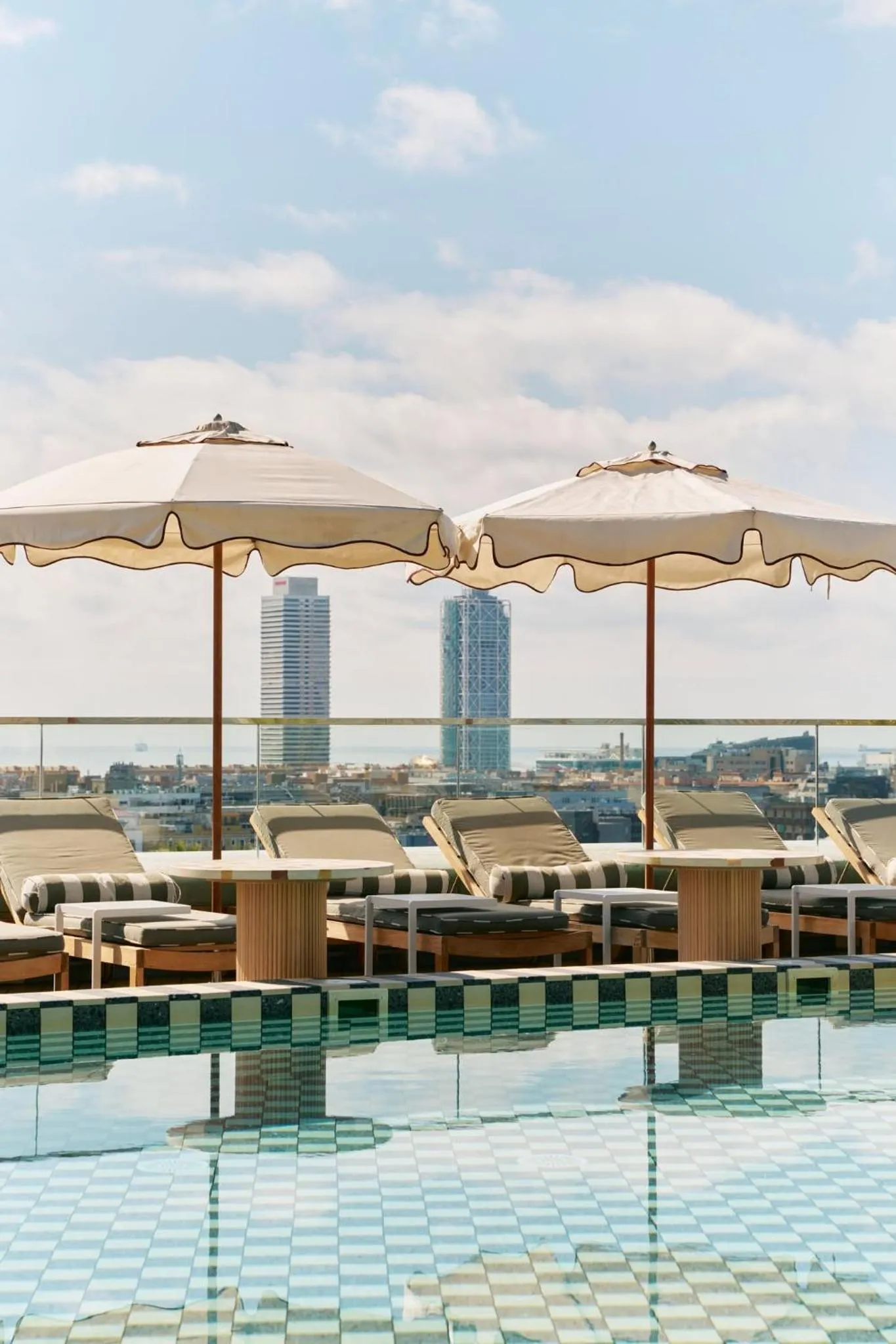 Swimming pool in The Hoxton, Poblenou