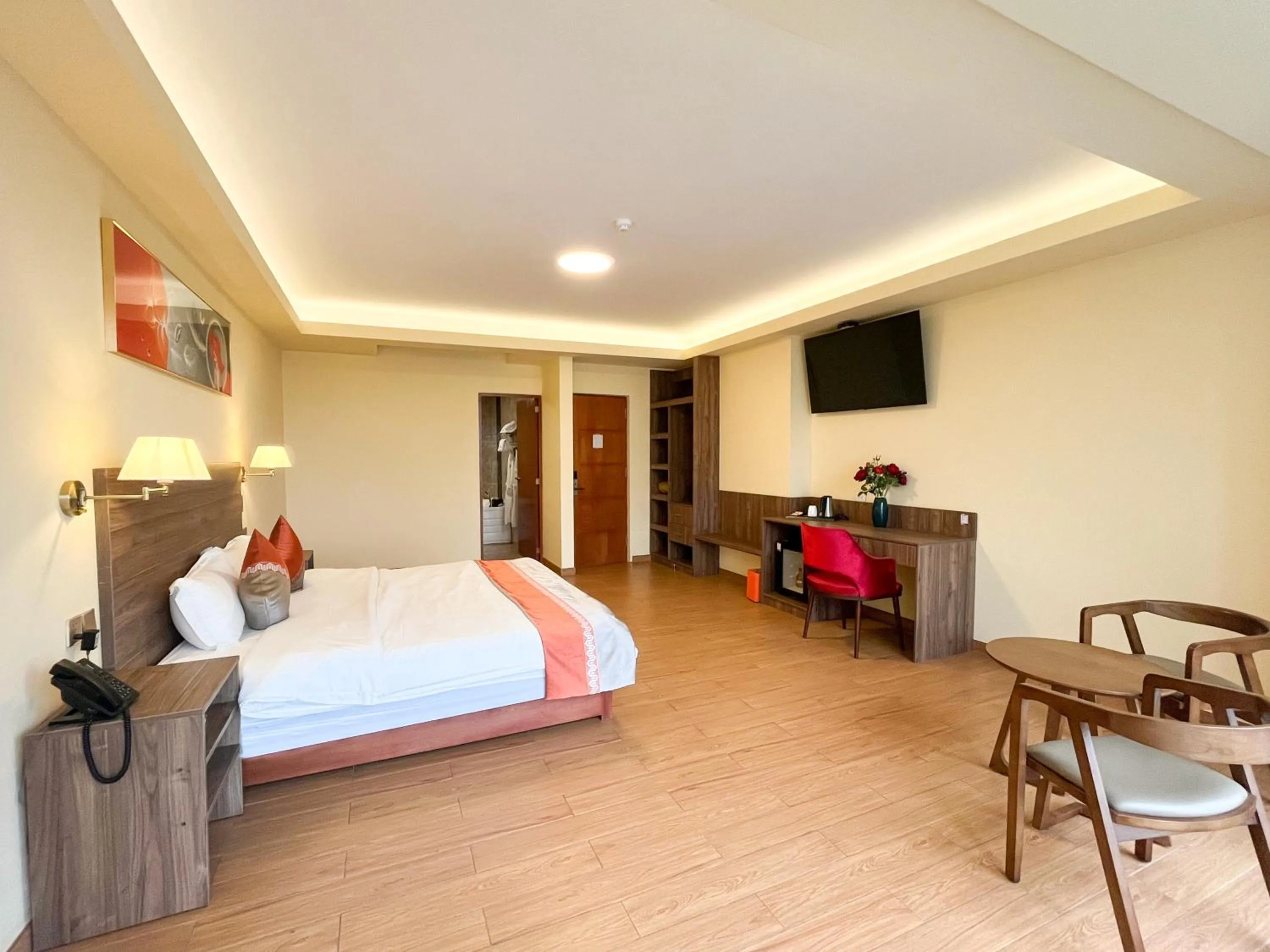 Bedroom, Bed in SM HOTEL Plus